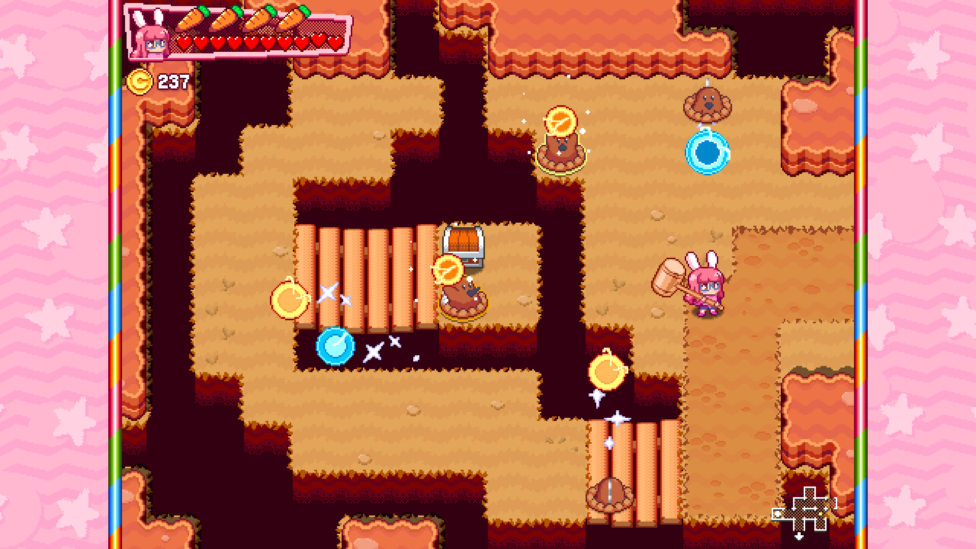 Screenshot 7 for Hyper Bun Buster: Rocket Hammer Action (demo)