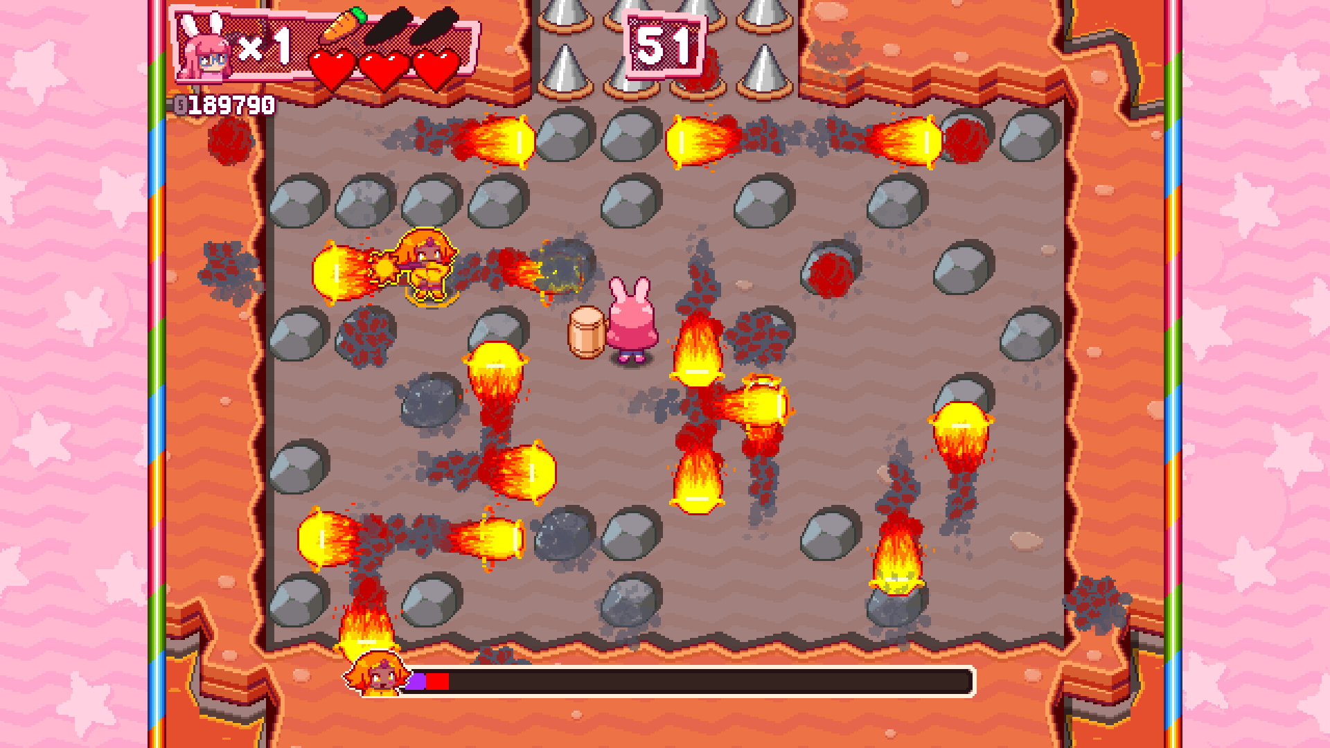 Screenshot 3 for Hyper Bun Buster: Rocket Hammer Action (demo)