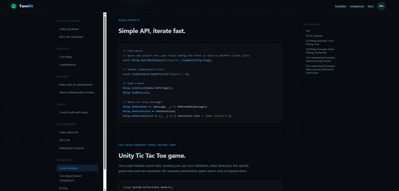 TurnKit - Game Server for Turn Based Games for Unity or other engines ...