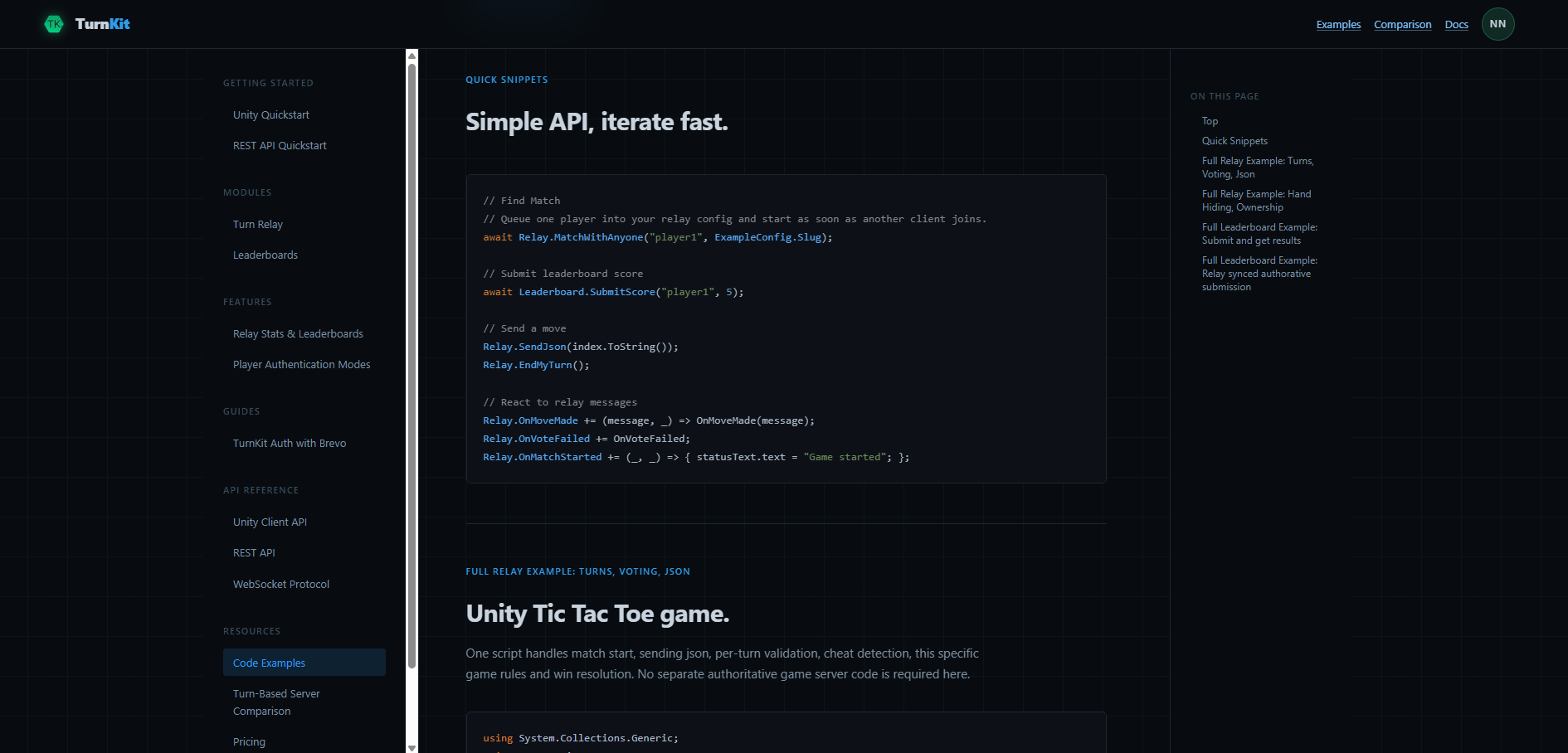 TurnKit - Game Server for Turn Based Games for Unity or other engines ...