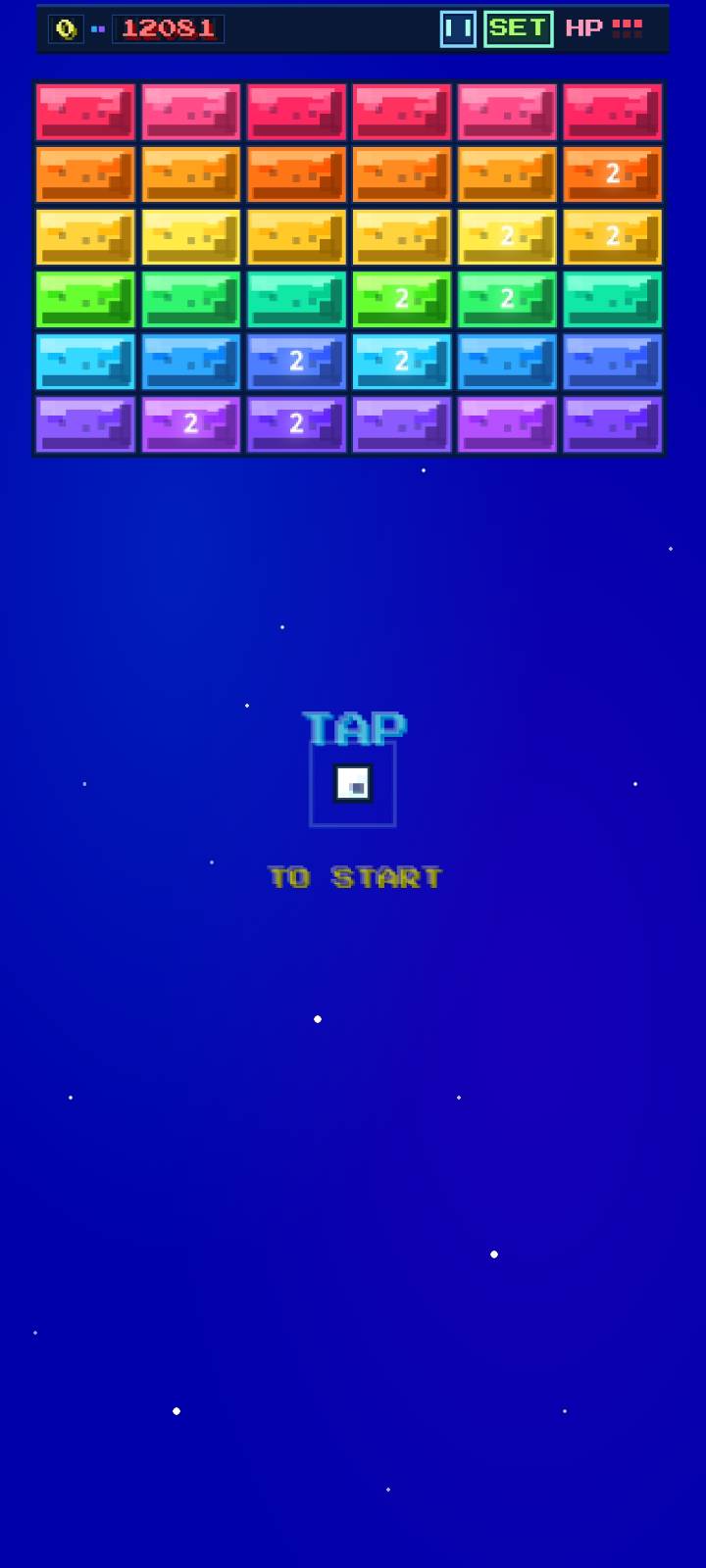 Screenshot 2 for LineBreaker: Retro Arcade Brick Breaker