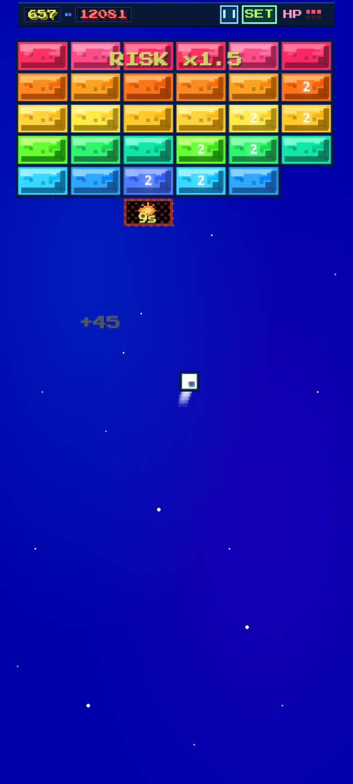 Screenshot 3 for LineBreaker: Retro Arcade Brick Breaker