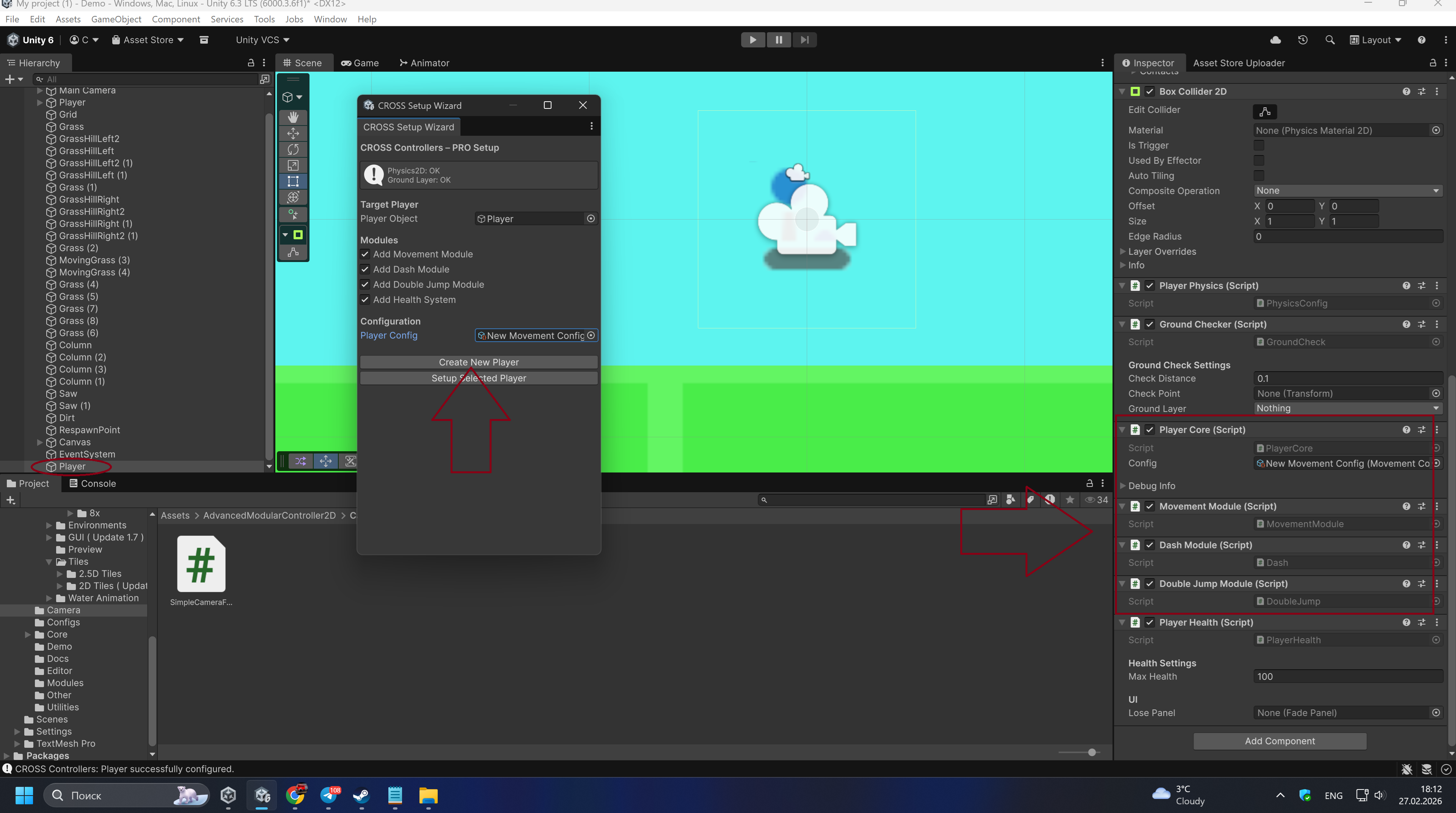 Modular 2D Character Controller Framework for Unity by ...