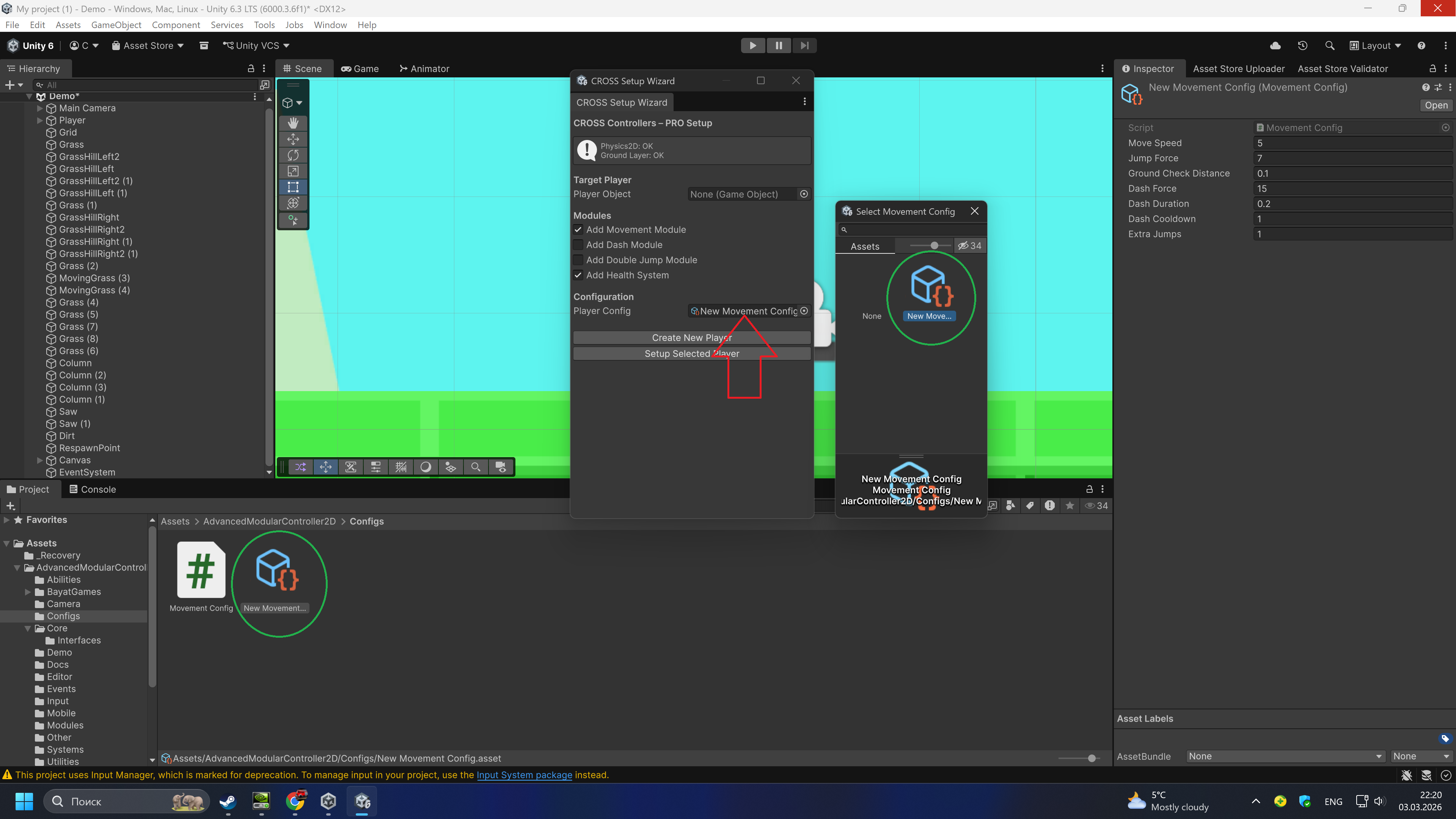 Modular 2D Character Controller Framework for Unity by ...