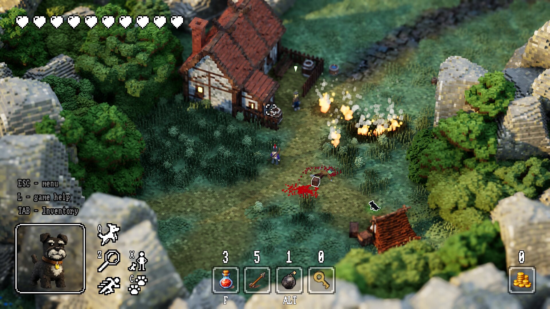 Screenshot 3 for Voxborn. Raise of a nameless knight - demo