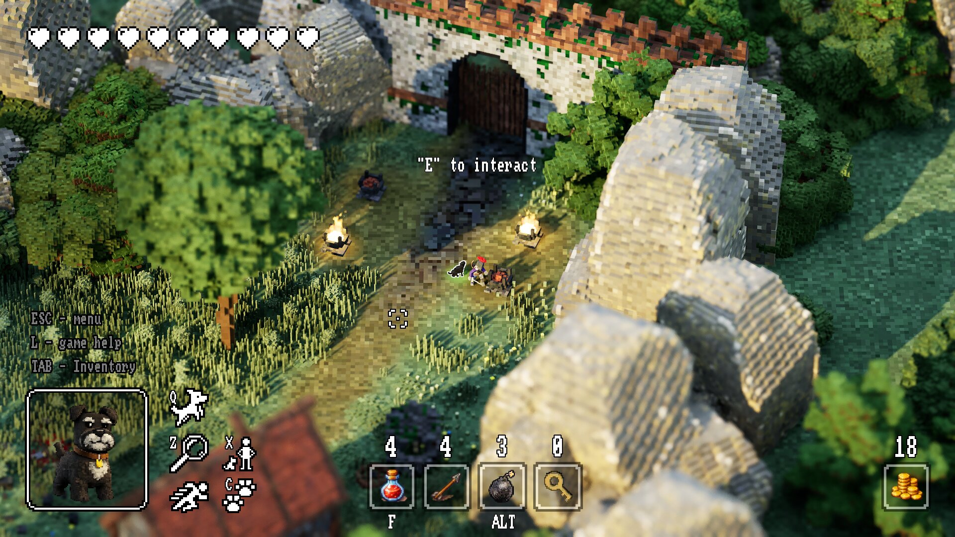 Screenshot 5 for Voxborn. Raise of a nameless knight - demo