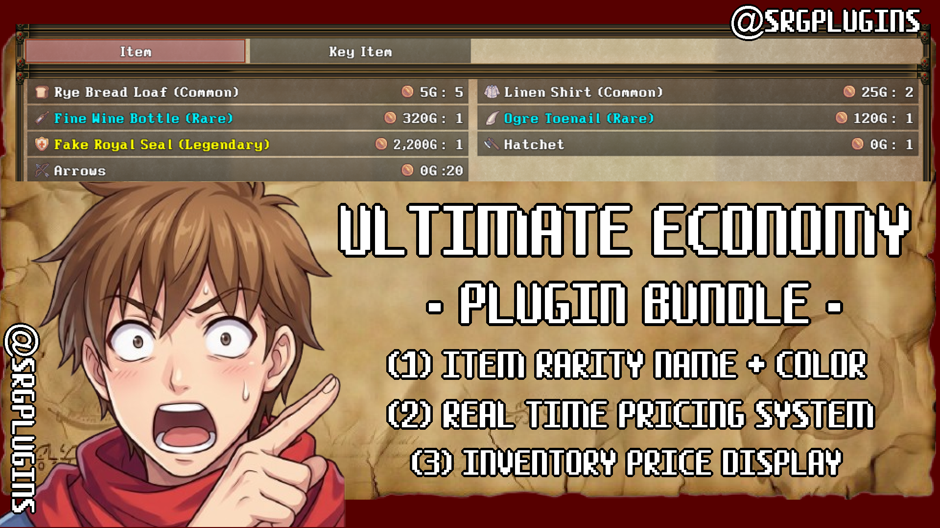 Screenshot 2 for Ultimate Economy Plugin Bundle RPG Maker MZ
