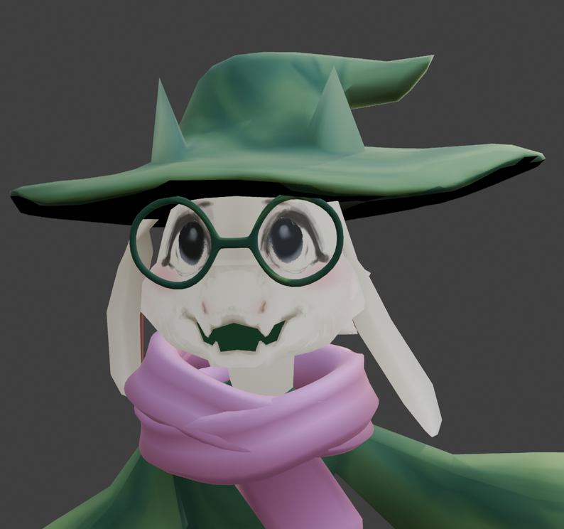 Minecraft Ralsei Model Free Ralsei Model :) by SilentStares