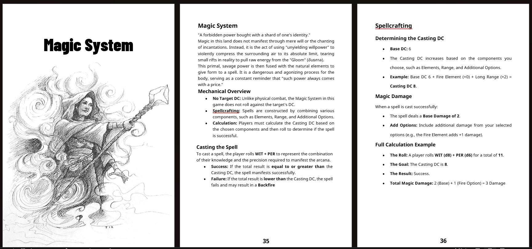 Screenshot 3 for ENDURE: A Hardcore Dark Fantasy Survival TRPG
