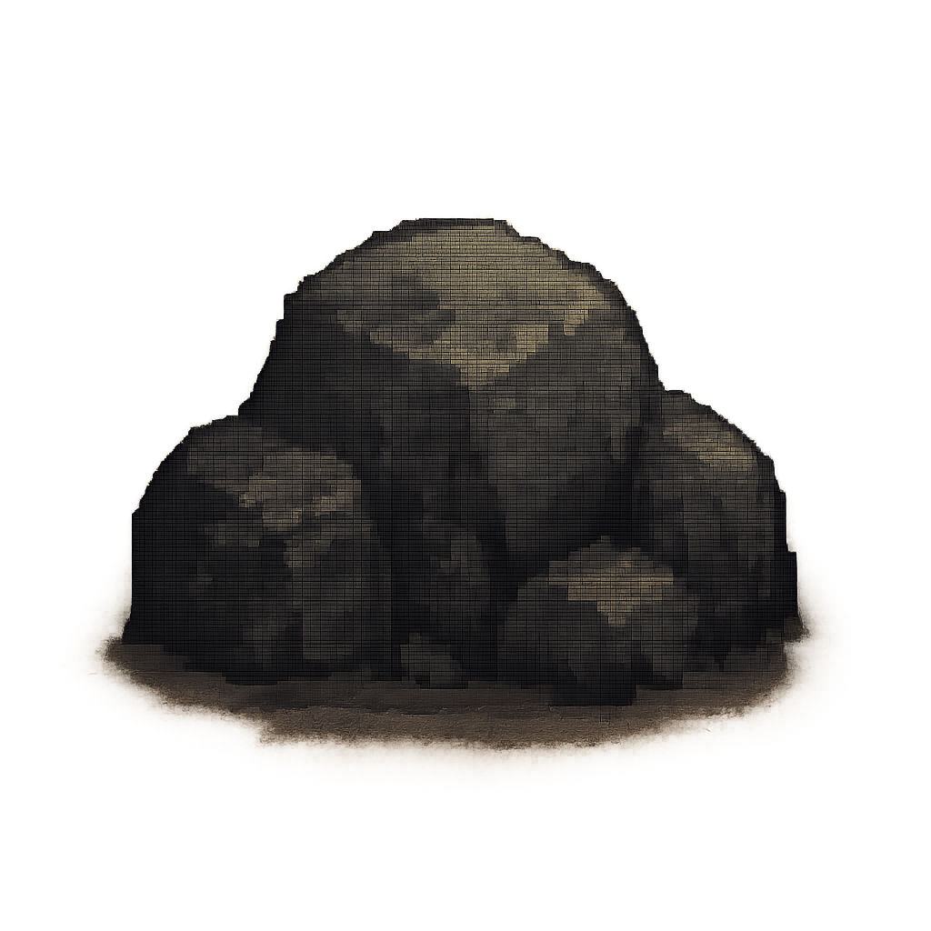 Pixel Rectangle Rocks Basic Rocks V1 – Pixel Art Asset Pack (1024x1024, Transparent) by newguy700