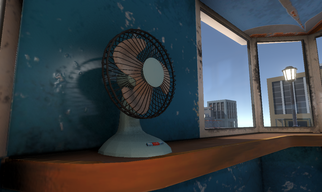 Fan Type Animation Fan Animated - 3D Model by RayznGames