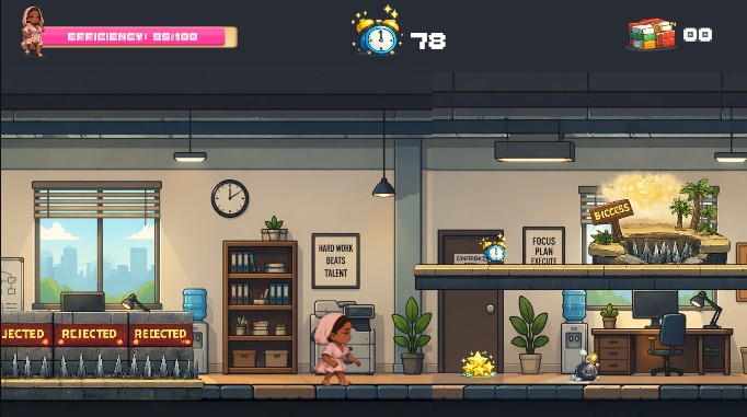 Office Runner gameplay screenshot