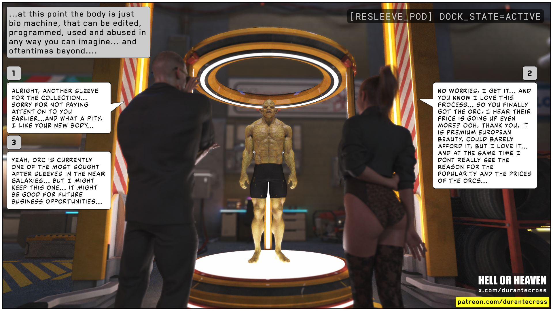 Screenshot 4 for VN - Hell Or Heaven