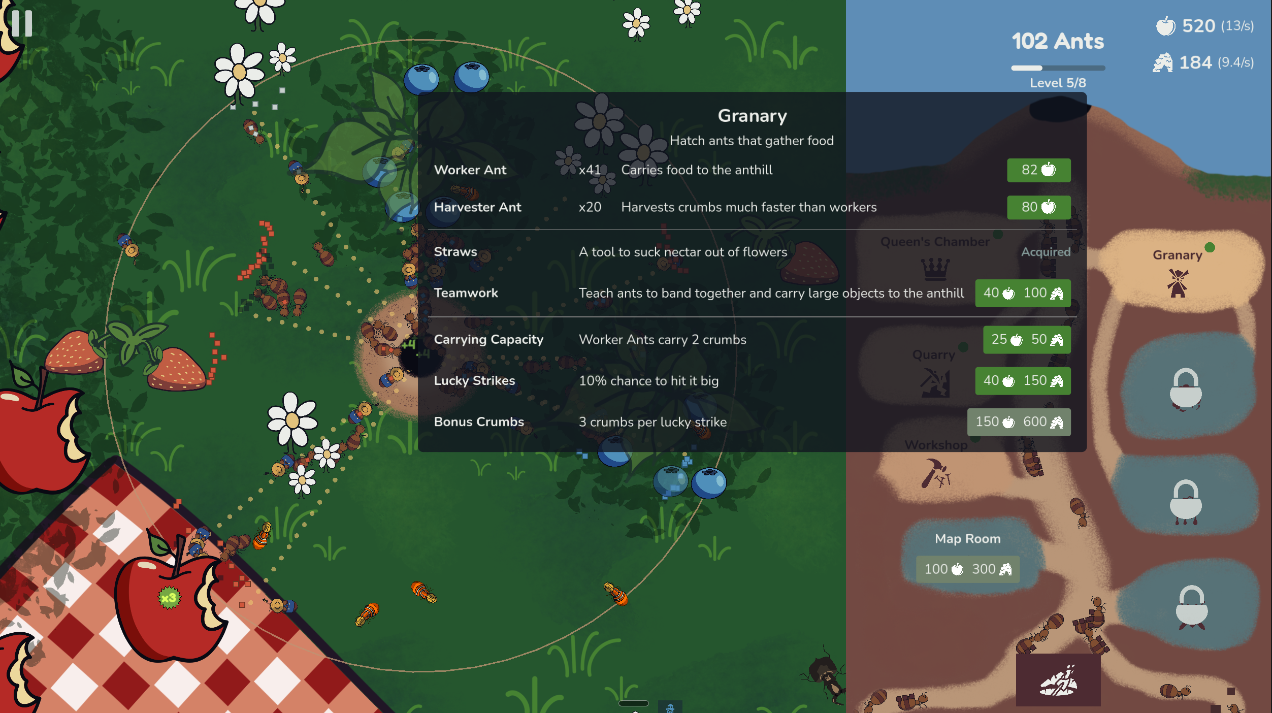 Screenshot 3 for Incremental Ants
