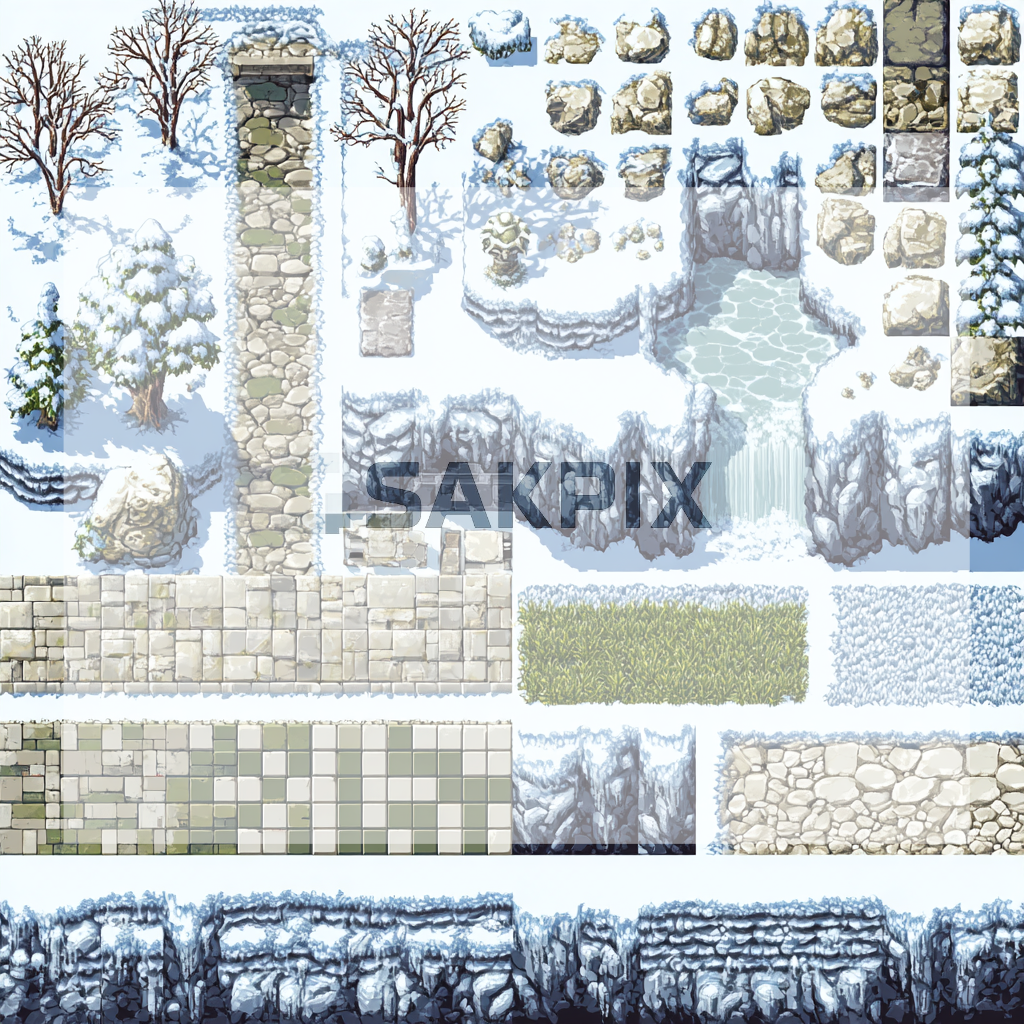 Ultimate RPG Biomes Raw Tileset Pack (Forest, Desert, Snow, Underwater ...