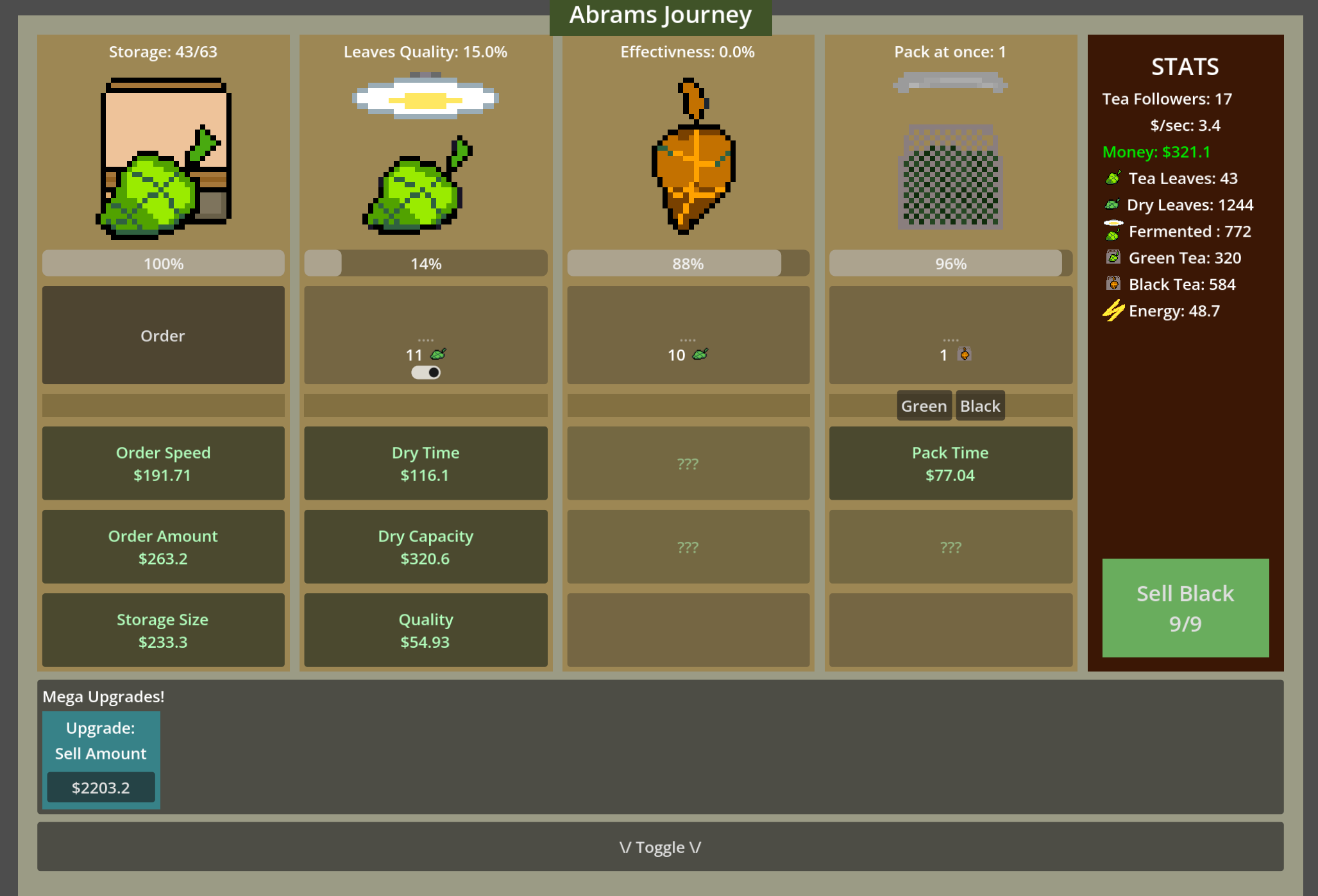 Screenshot 2 for A Game About Selling A Tea Bags