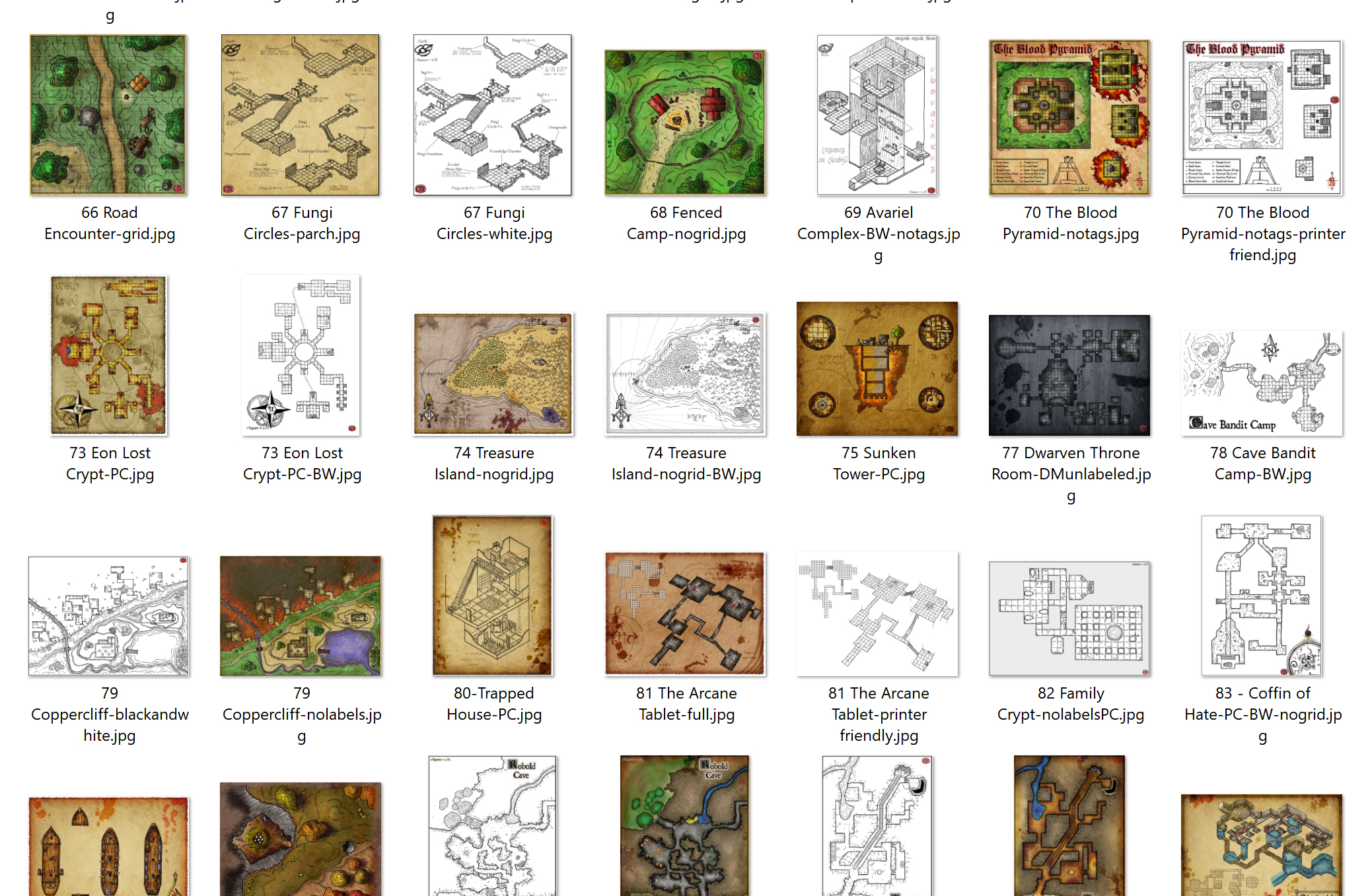 CCC collection - Stock Art Maps - Creative Commons - Volume 1 by Elven ...