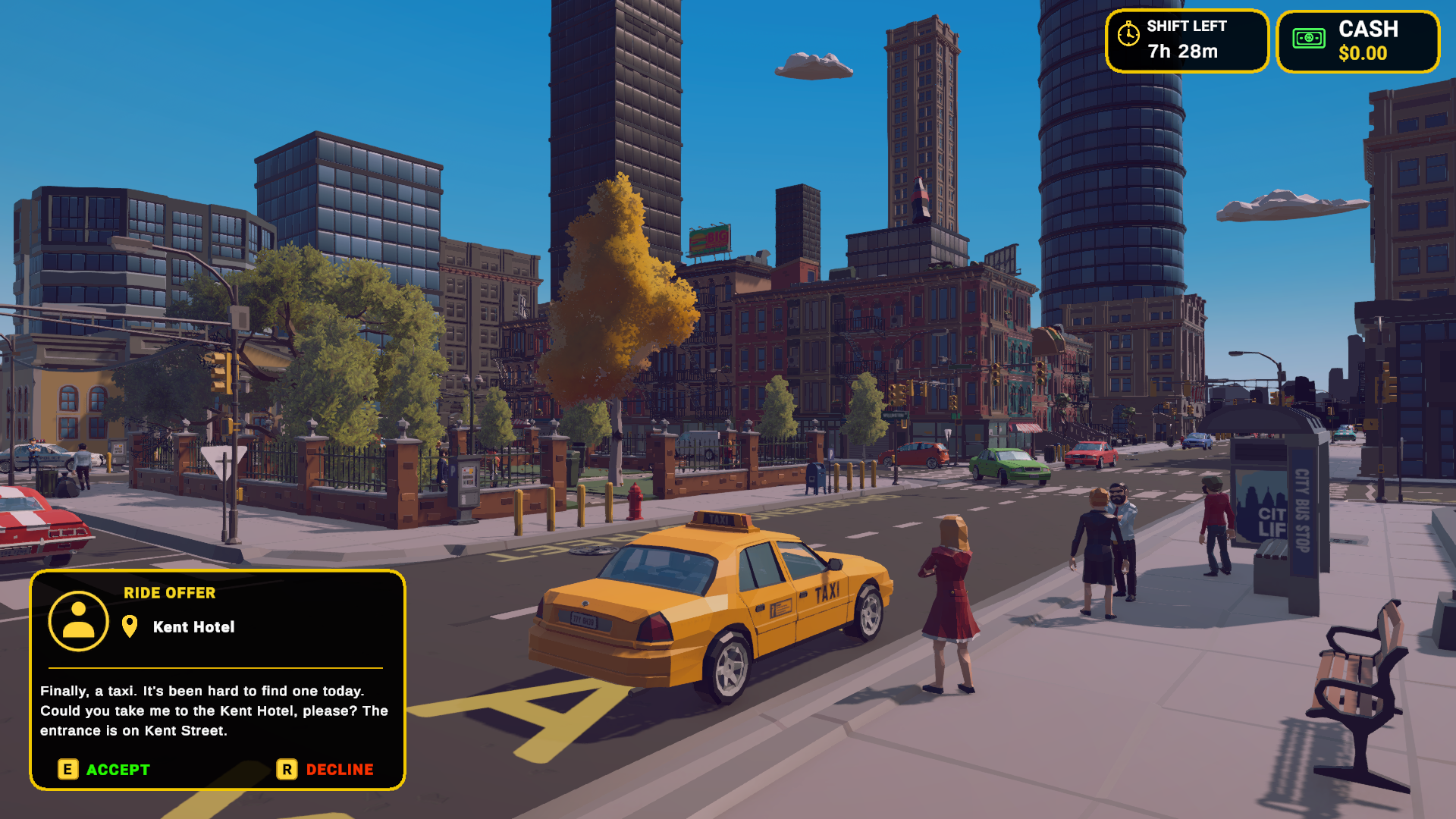 Screenshot 2 for Taxi Shift
