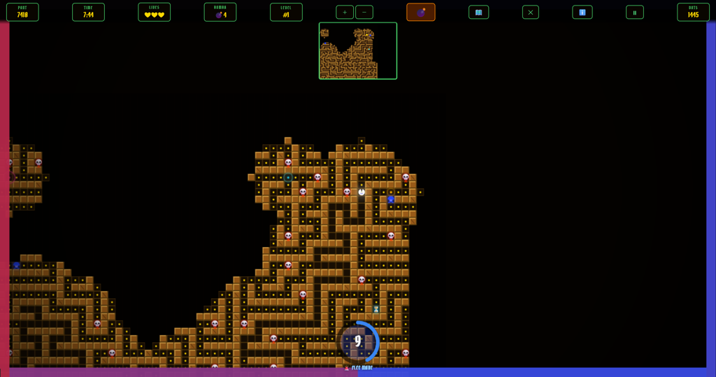 Screenshot 3 for Mine Pac-Miner