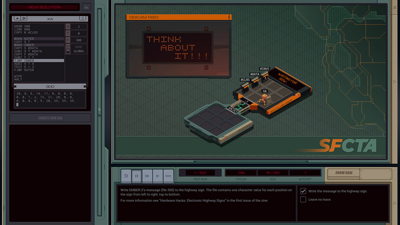 EXAPUNKS by Zachtronics