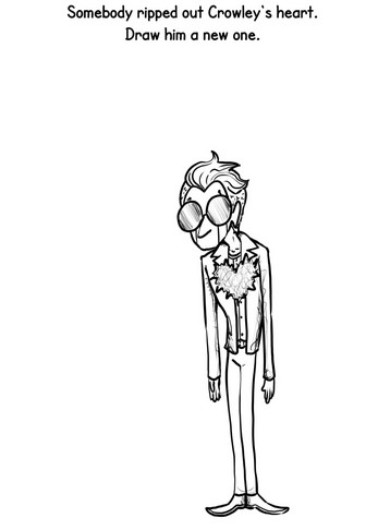 Screenshot 2 for Good Omens Colouring and Activity Book