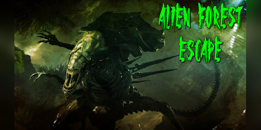 Cover image for Alien Forest Escape