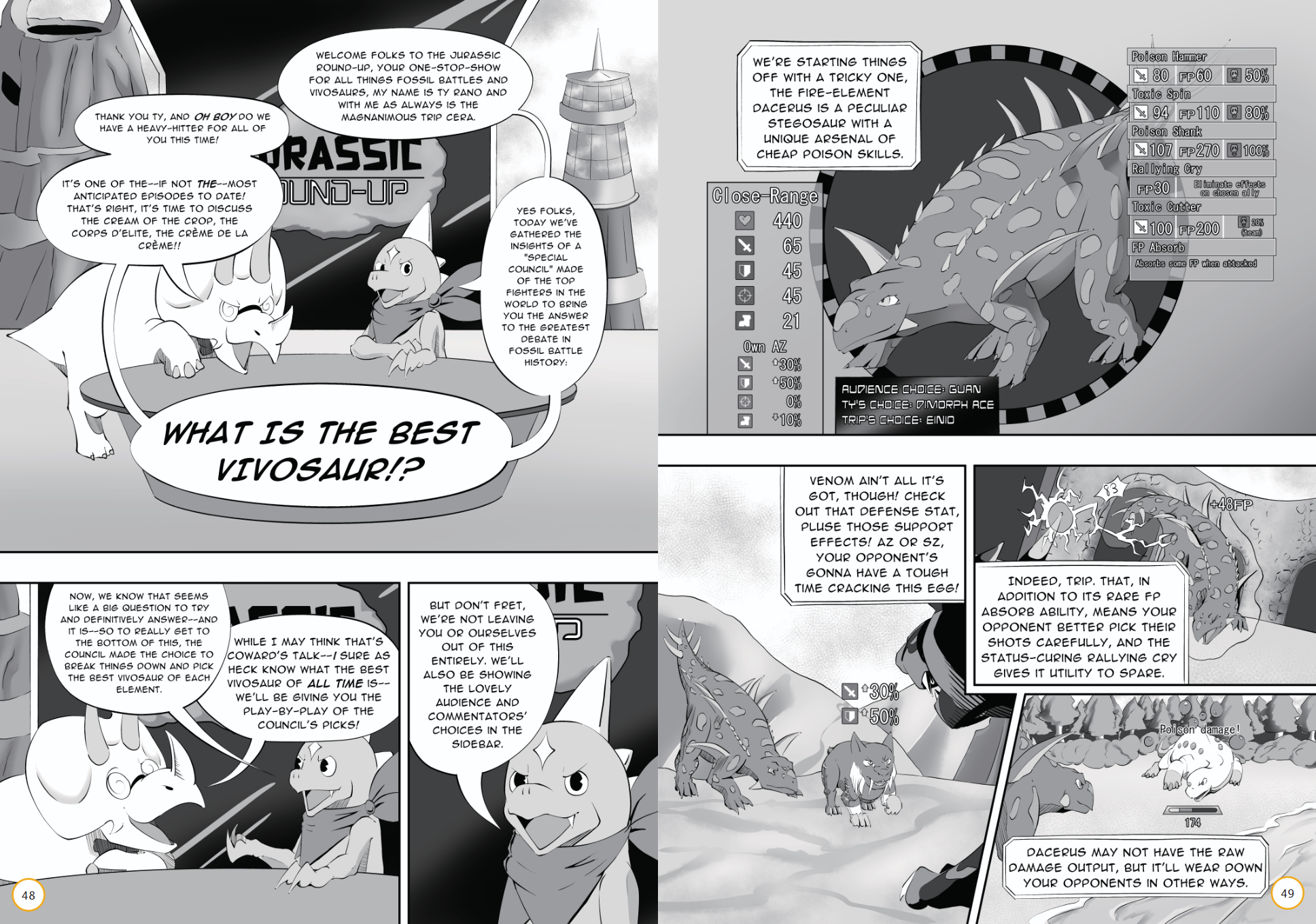 Screenshot 4 for Fossil Fighters Zine: Volume 2
