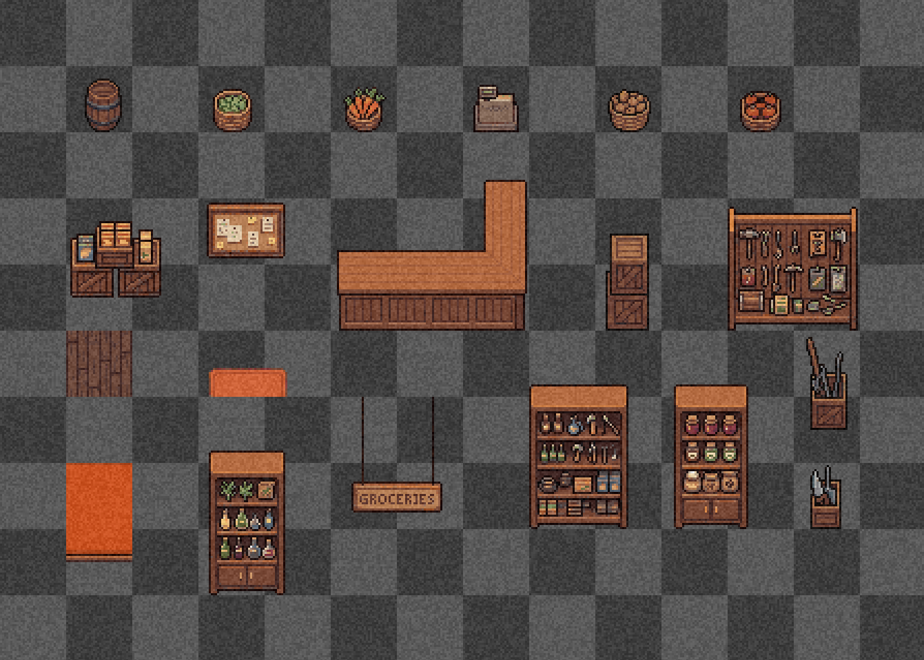 Cozy Interior: General Store by MutterPixel Studio