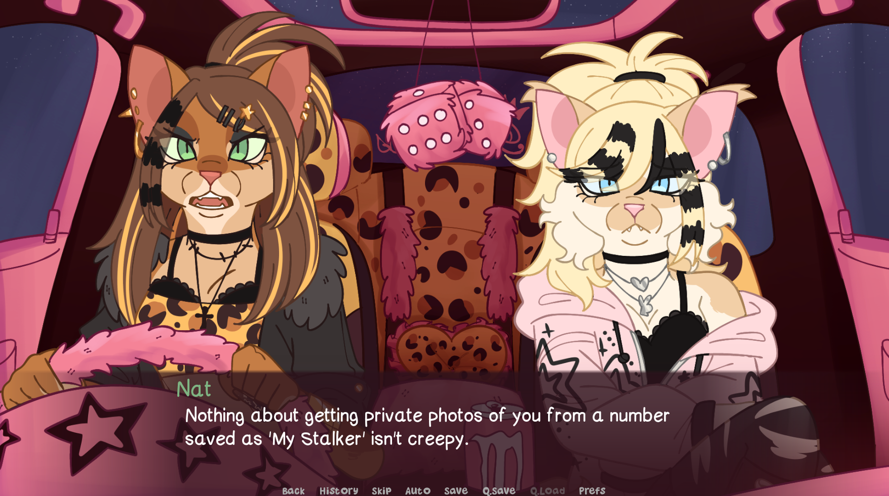 Screenshot 2 for Two Girls Hit A Guy With Their Car Because They Were Too Busy Gossiping