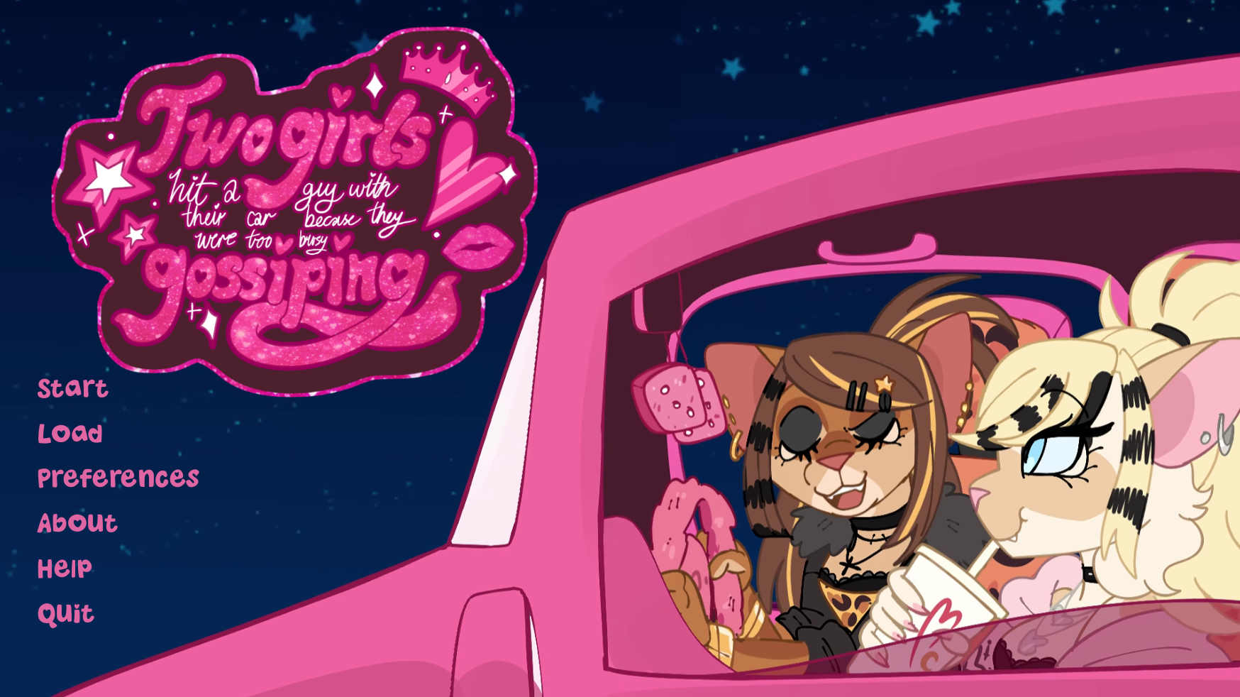 Screenshot 6 for Two Girls Hit A Guy With Their Car Because They Were Too Busy Gossiping
