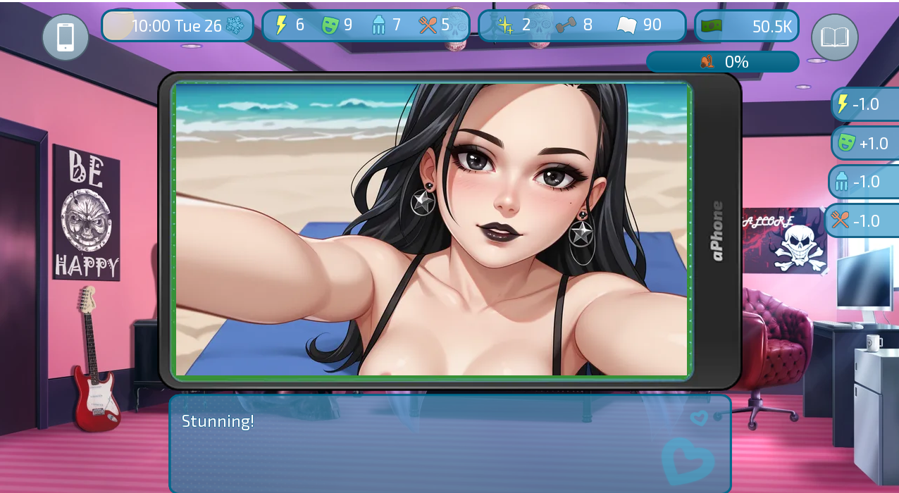 Screenshot 5 for Love & Sex: Second Base - Hack Mod