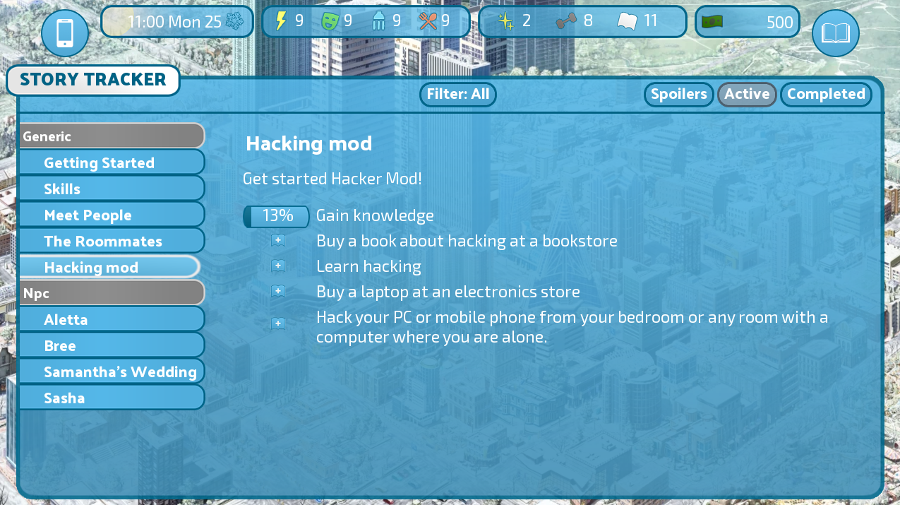 Screenshot 11 for Love & Sex: Second Base - Hack Mod
