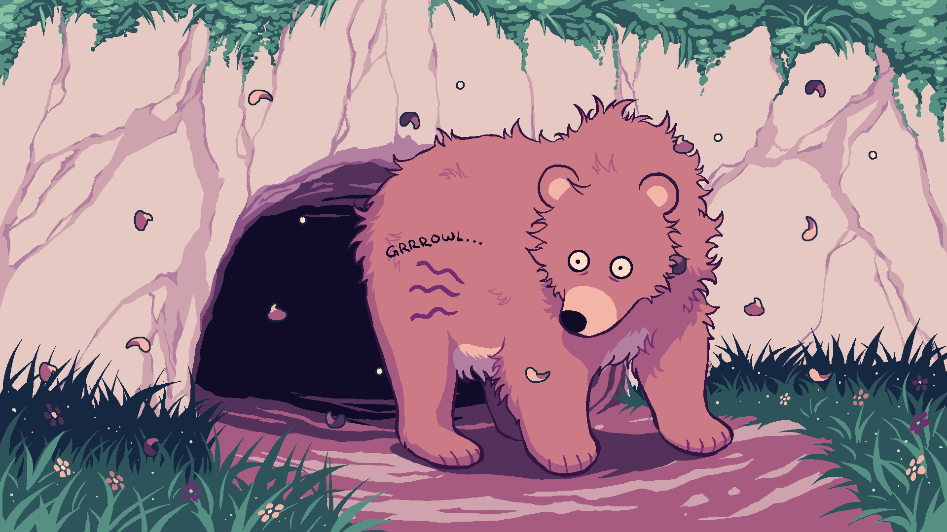 Screenshot 2 for Bear and Hunger - Mayble's Colorful Fishing