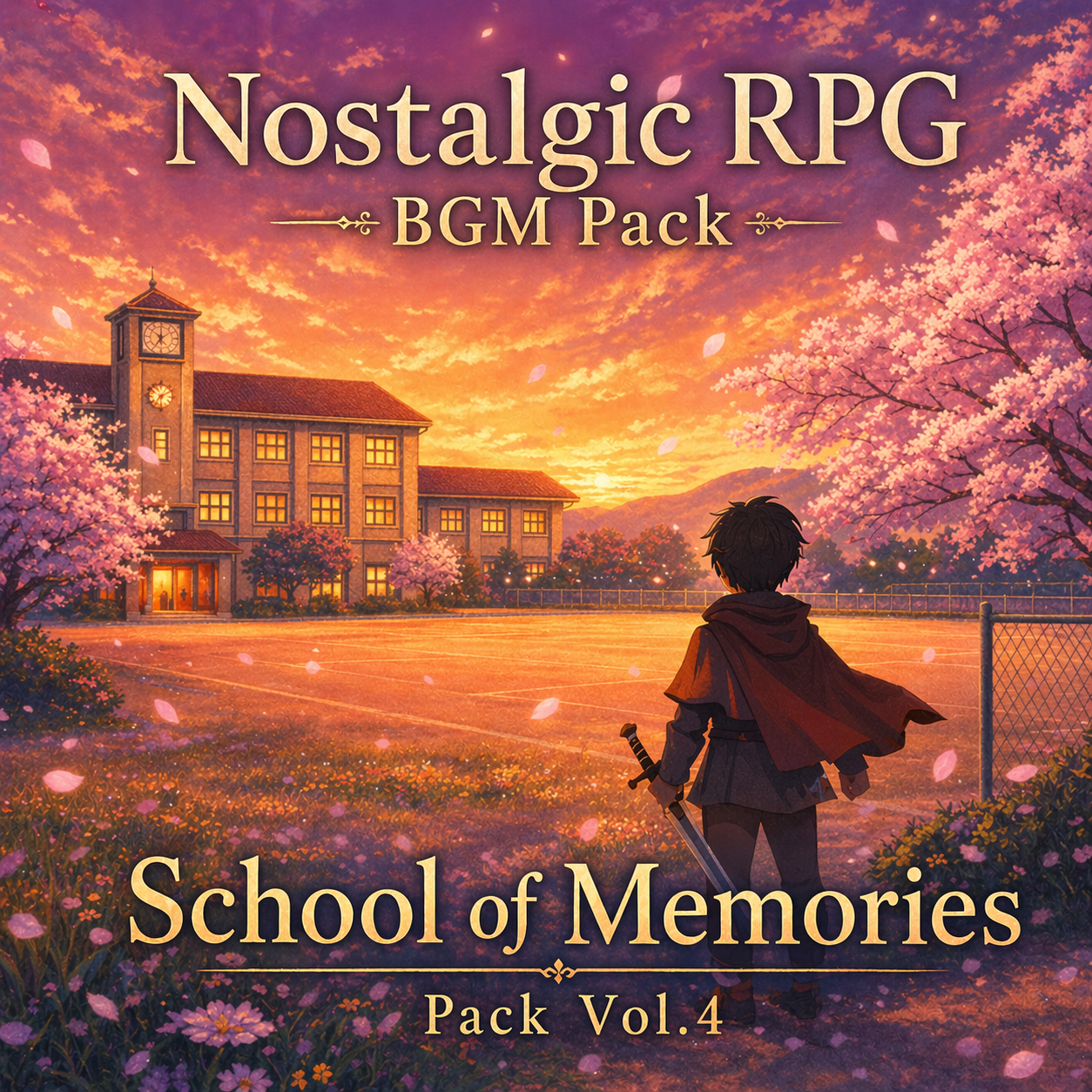 Screenshot 2 for School Days of Memories – RPG BGM Pack Vol.4 (Nostalgic RPG Series)