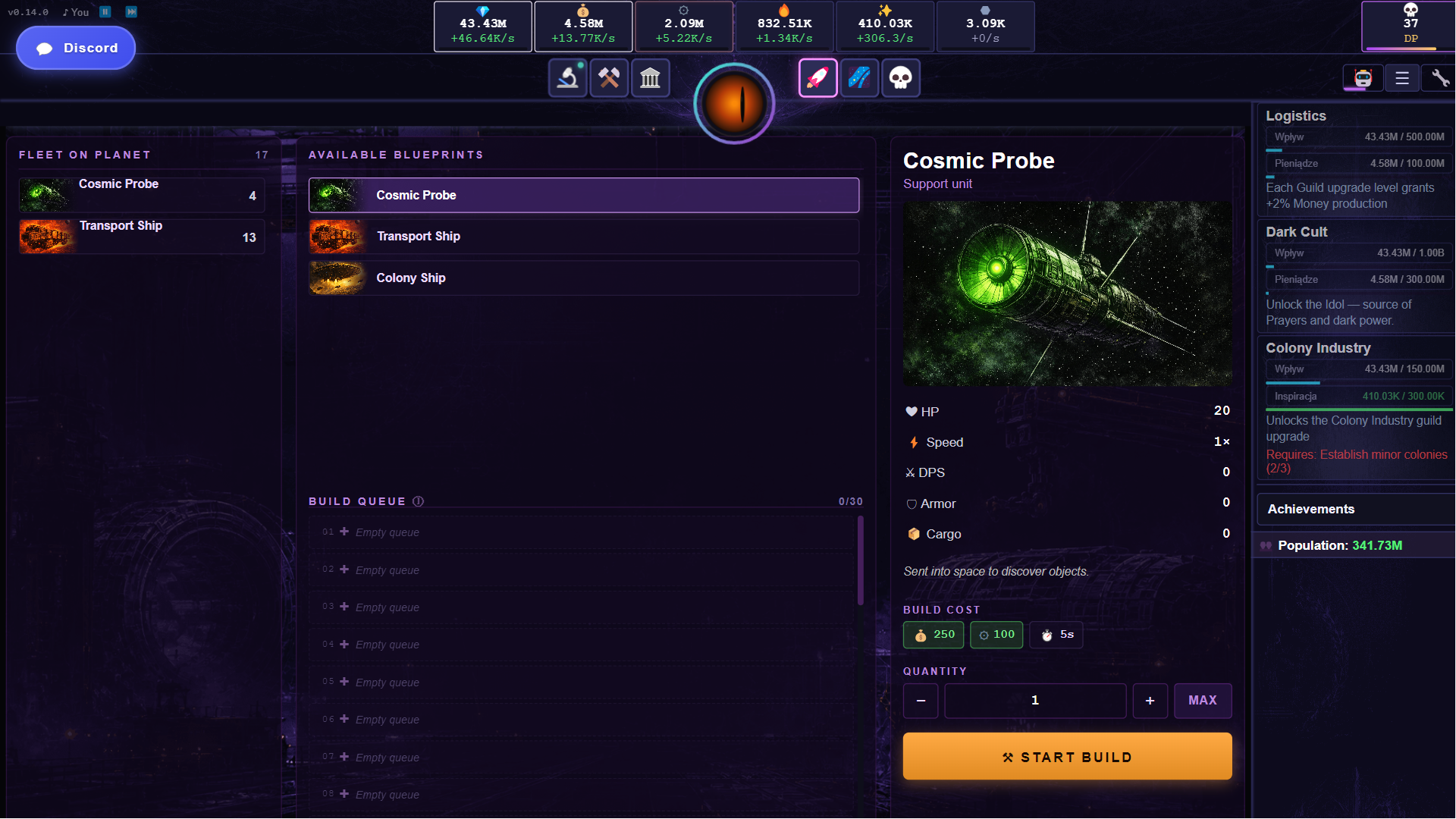 Screenshot 6 for The Void Watcher: Idle Empire