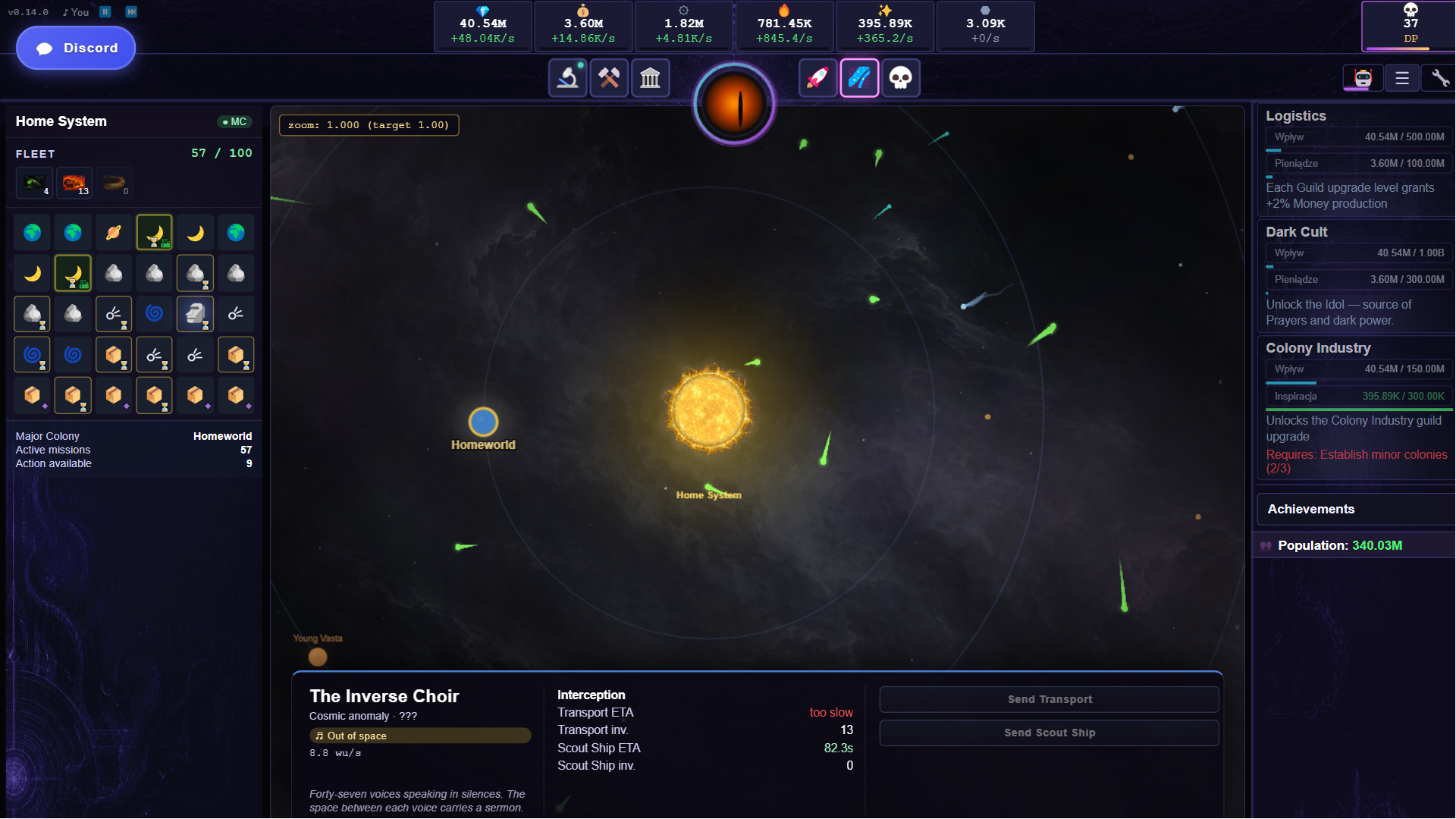 Screenshot 3 for The Void Watcher: Idle Empire