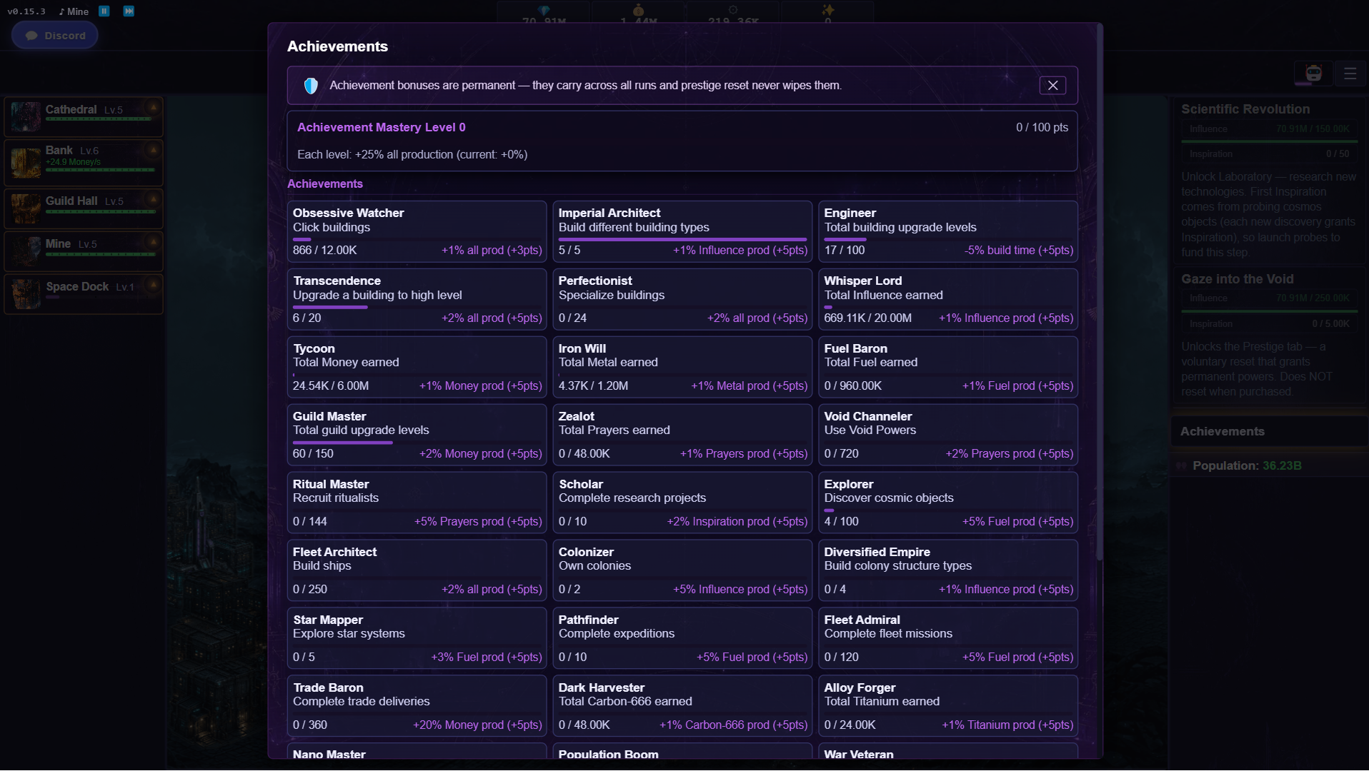 Screenshot 7 for The Void Watcher: Idle Empire