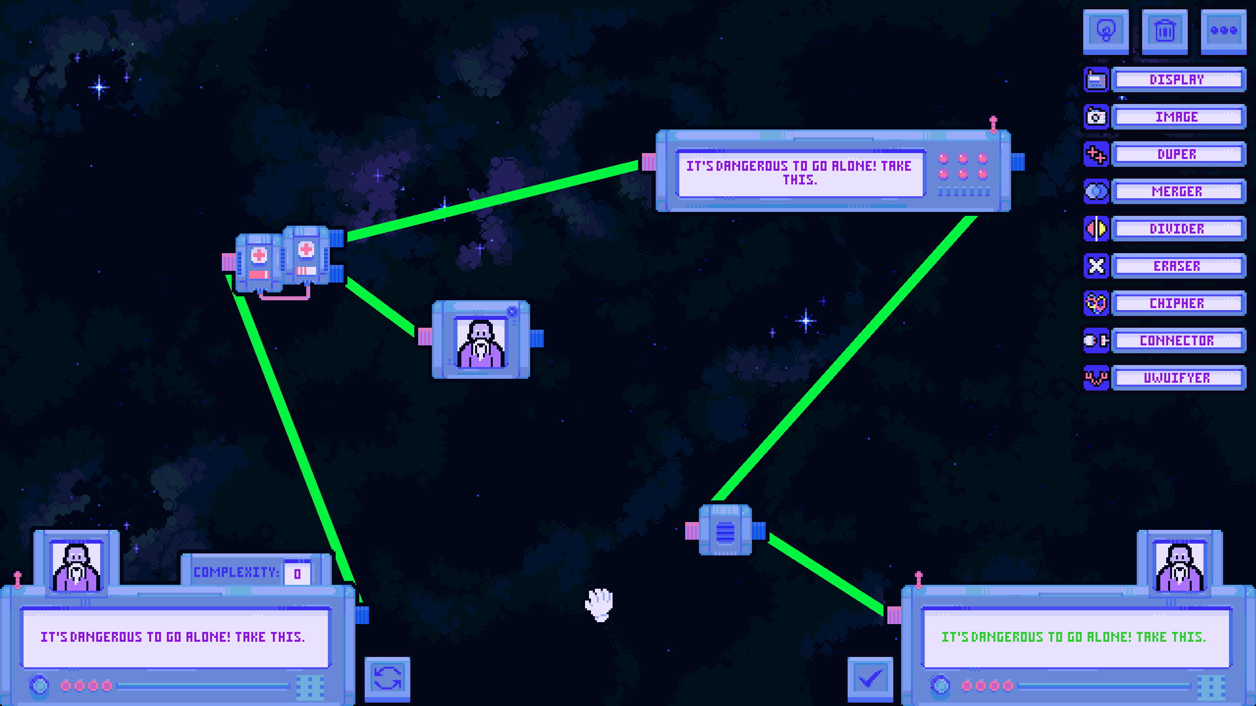 Spawn Interface Signal Singularities by DrSmey, Noctiluca, Tyrrer