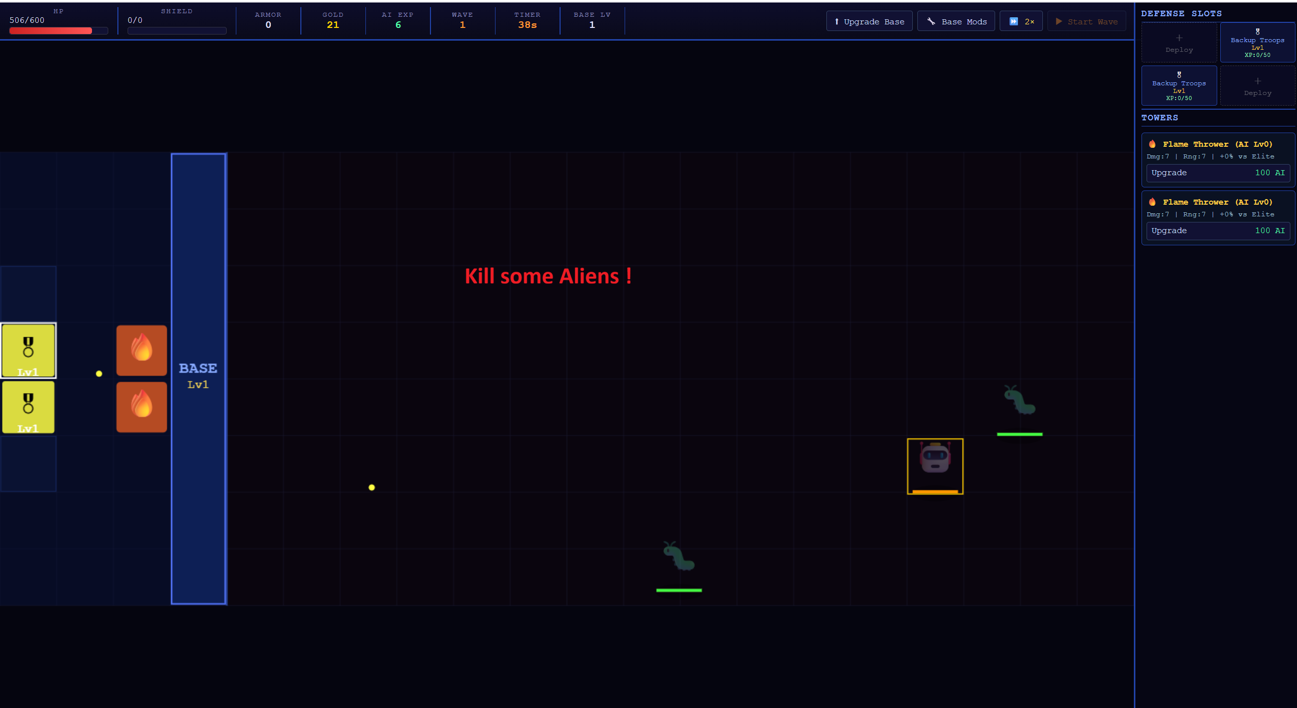 Screenshot 3 for Earth base defender
