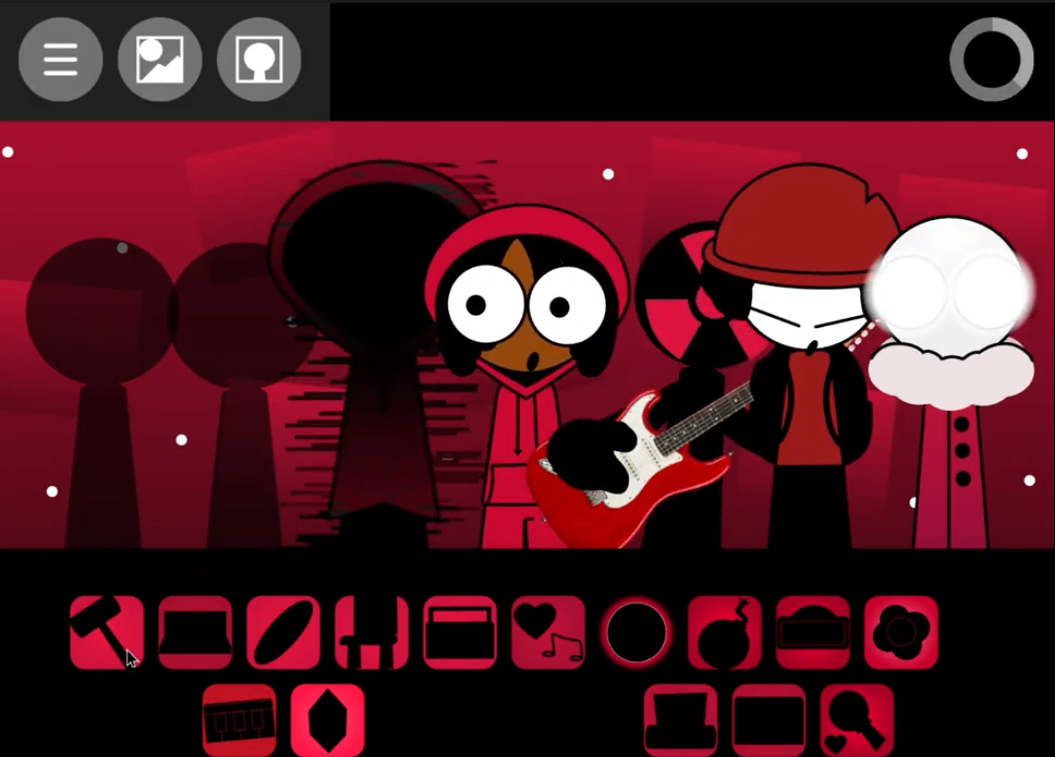 Screenshot 3 for Incredibox: Crimson Composition