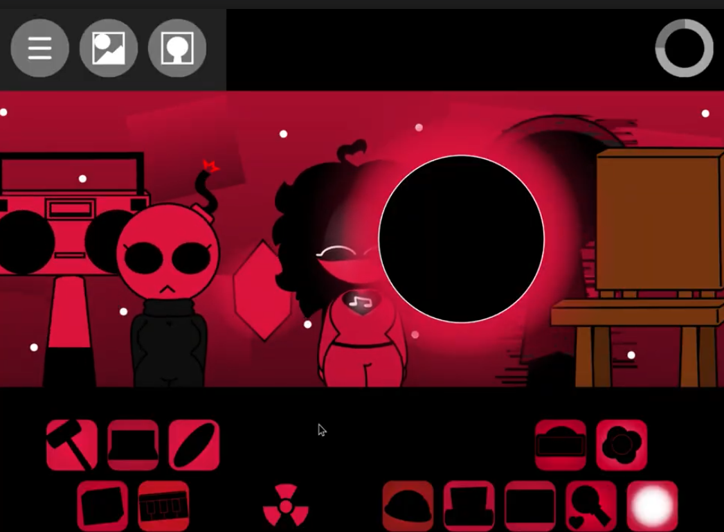 Screenshot 2 for Incredibox: Crimson Composition