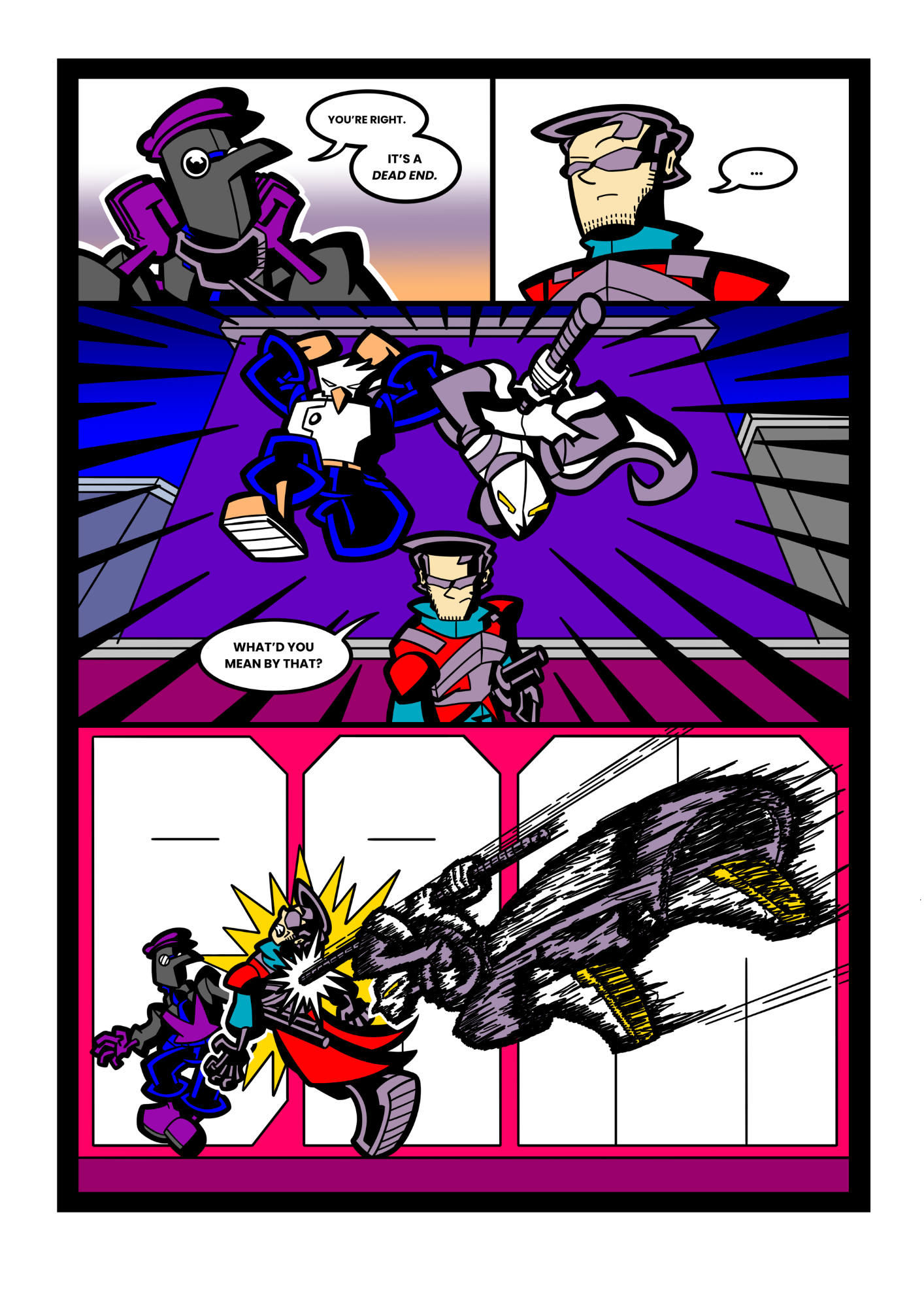 Screenshot 4 for BLADE BOY #06 - 'Bird Strike'