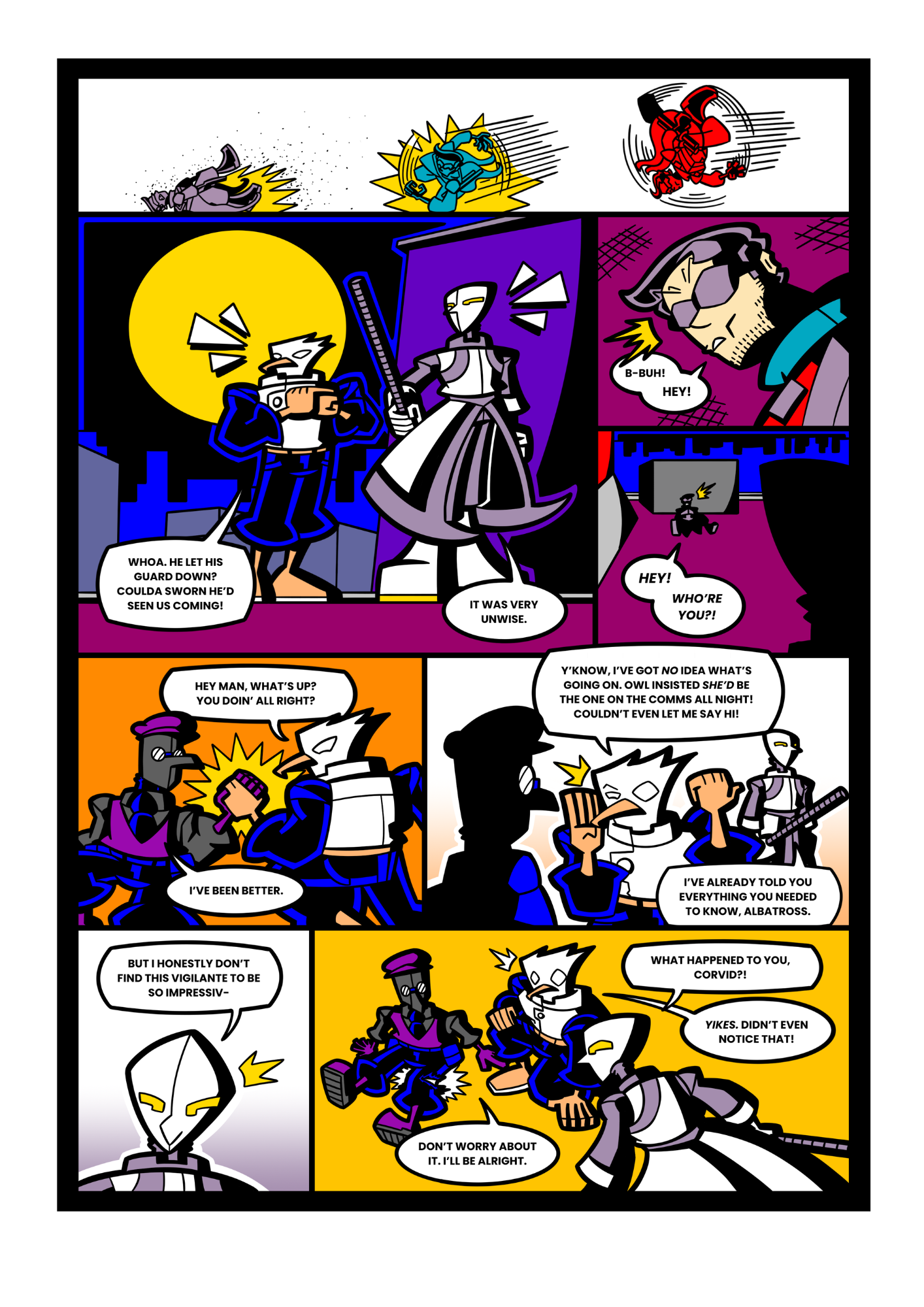 Screenshot 5 for BLADE BOY #06 - 'Bird Strike'