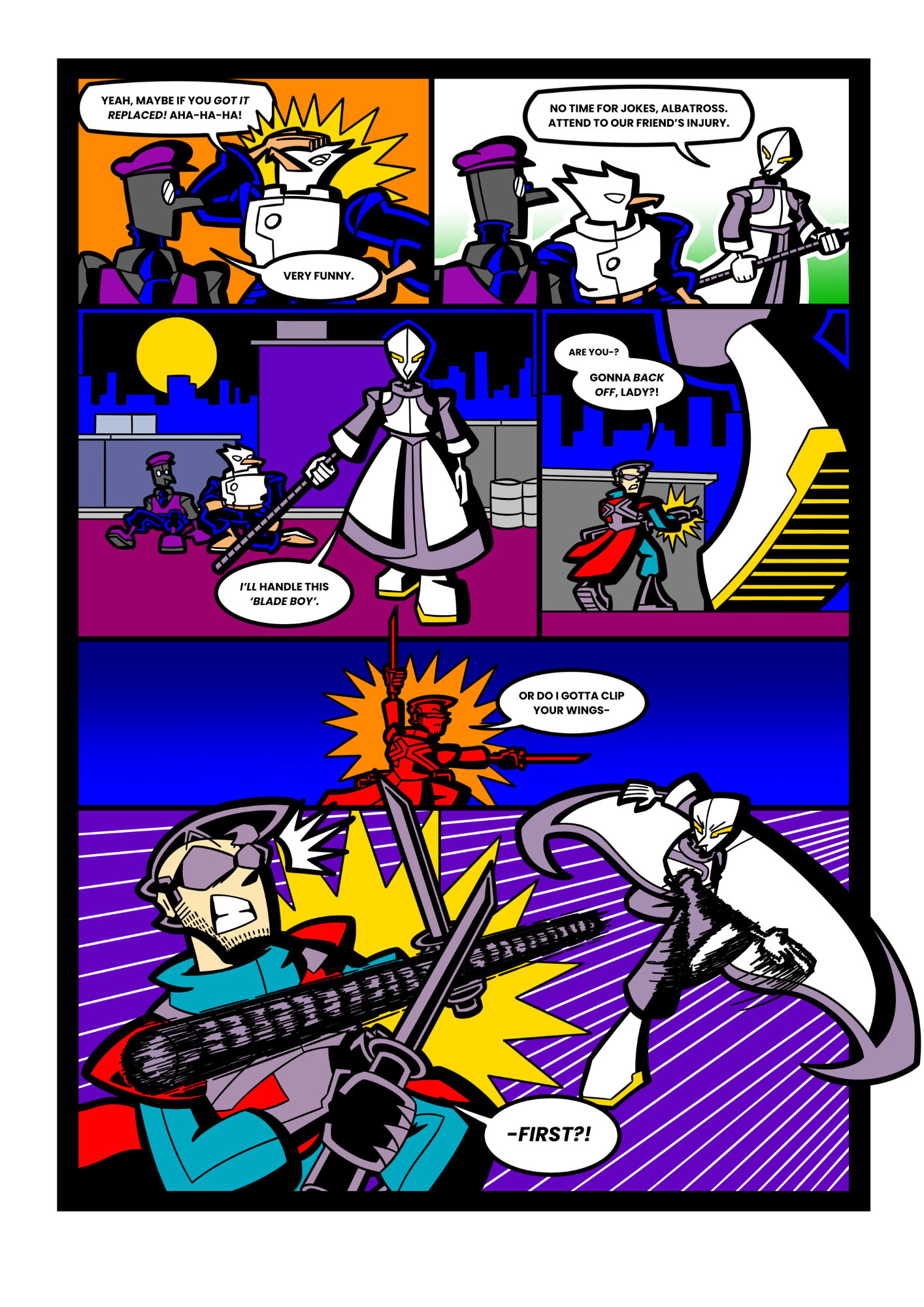 Screenshot 6 for BLADE BOY #06 - 'Bird Strike'