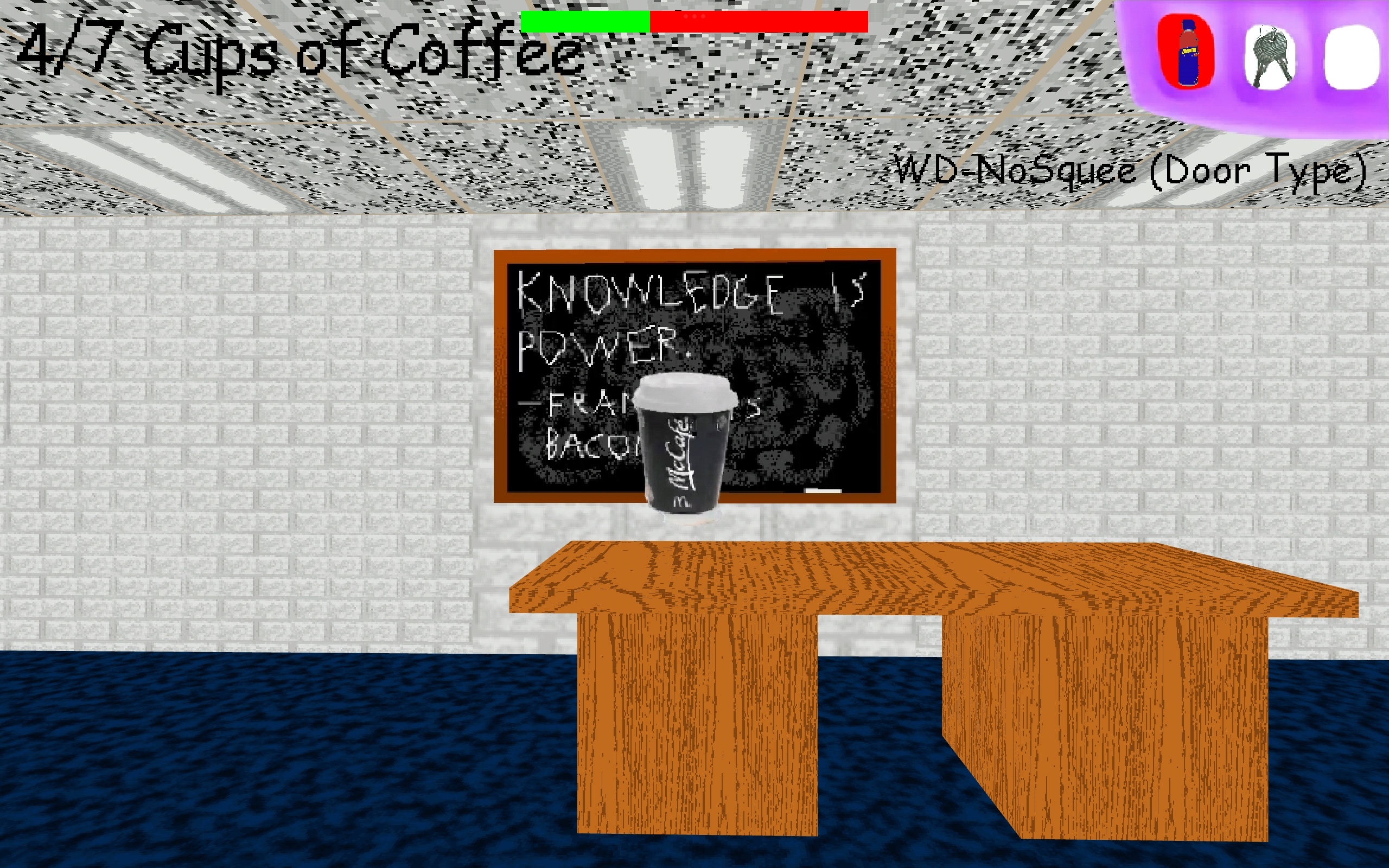 Screenshot 7 for Tired Baldi (disappeared mod)