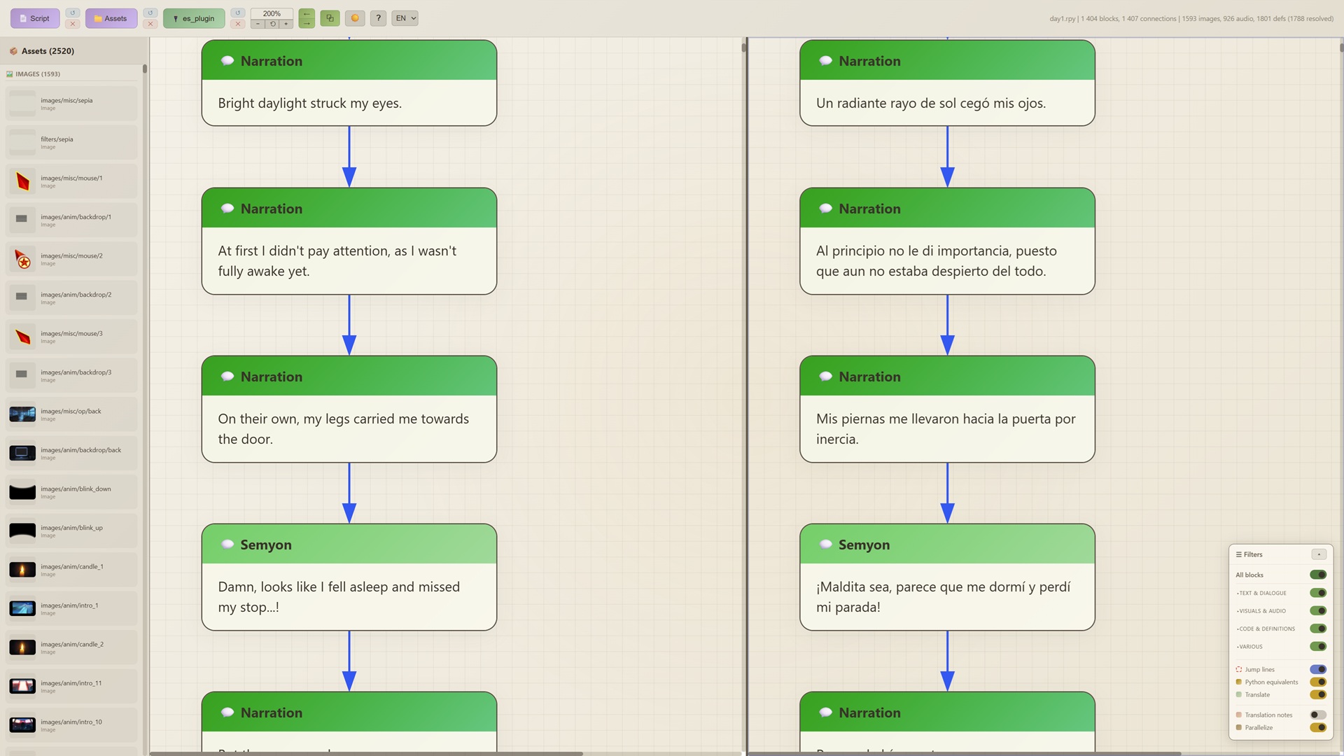 Screenshot 9 for RenPy Script Viewer