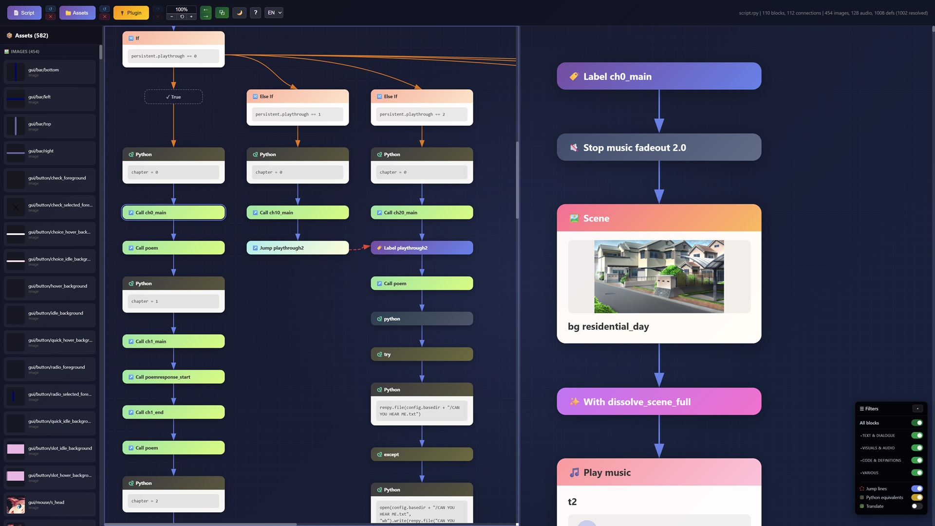 Screenshot 6 for RenPy Script Viewer