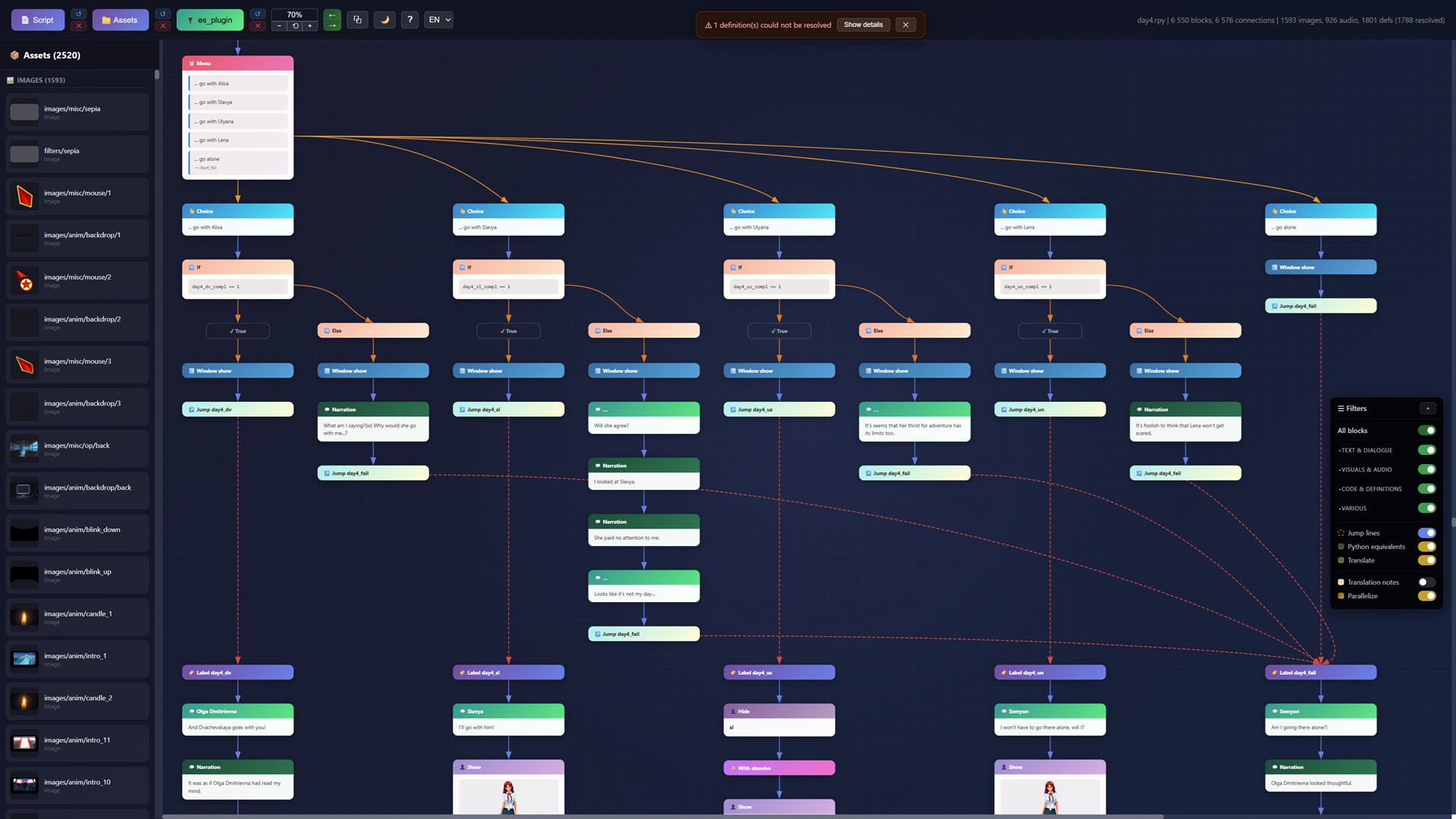 Screenshot 8 for RenPy Script Viewer