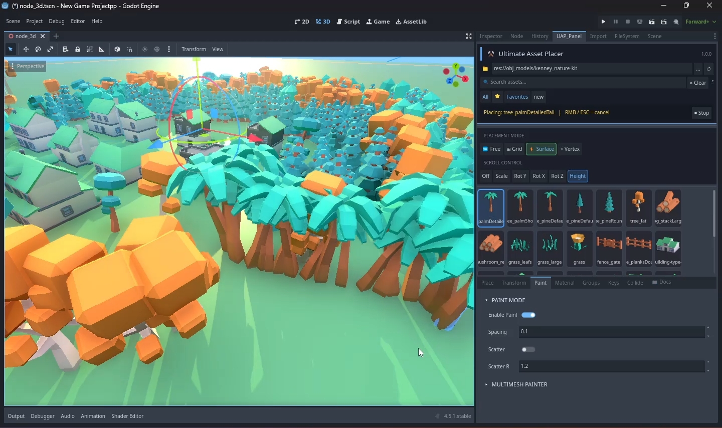 Screenshot 16 for Ultimate Asset Placer Godot 4.5+ (GD Script)