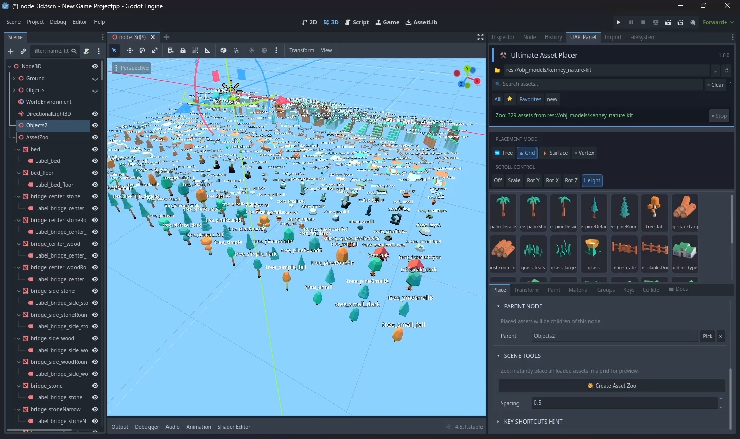 Screenshot 12 for Ultimate Asset Placer Godot 4.5+ (GD Script)